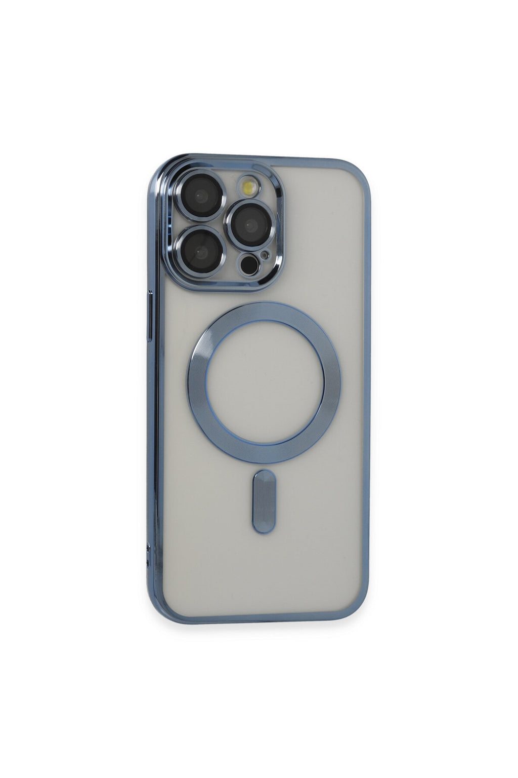 Apple iPhone 14 Pro Max Uyumlu Kılıf Kross Magneticsafe Kapak - Sierra Blue