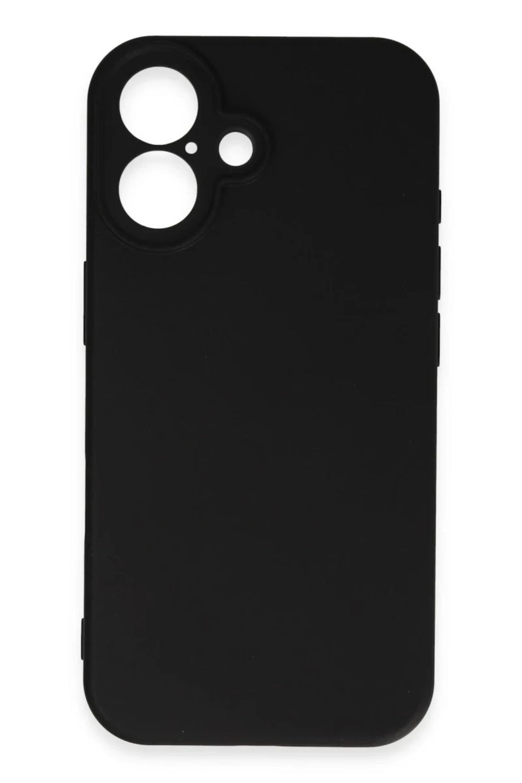 Apple iPhone 16 Uyumlu Kılıf First Silikon - Siyah
