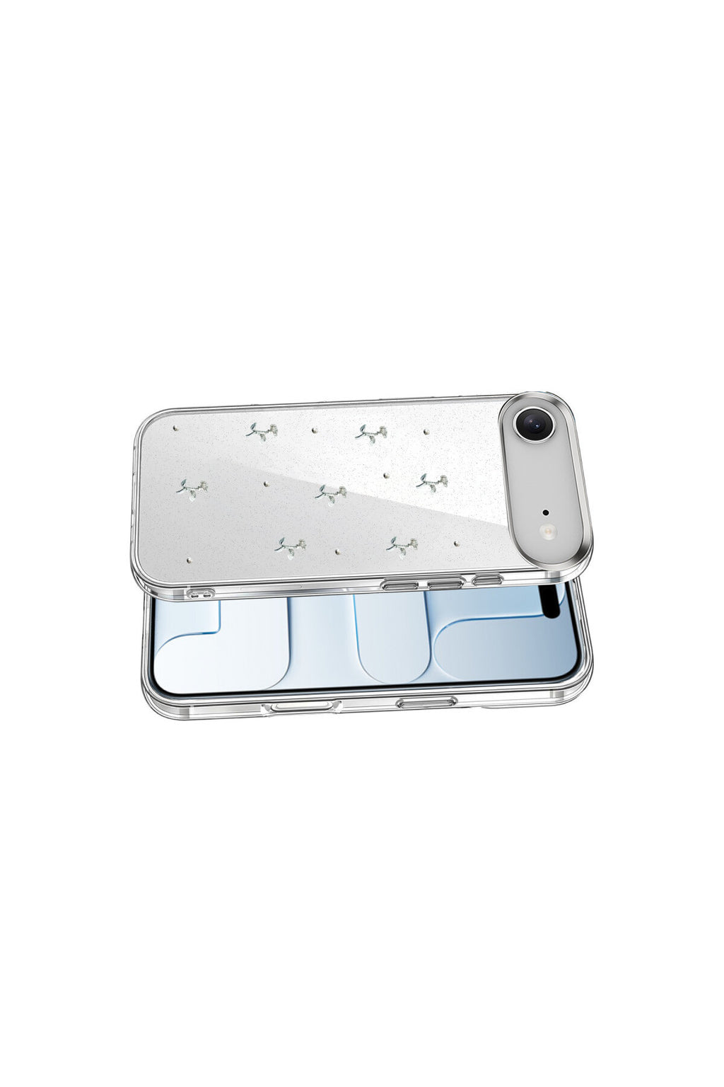 Apple iPhone 17 Air Uyumlu Fiyonk Desenli Kapak - Desen 4
