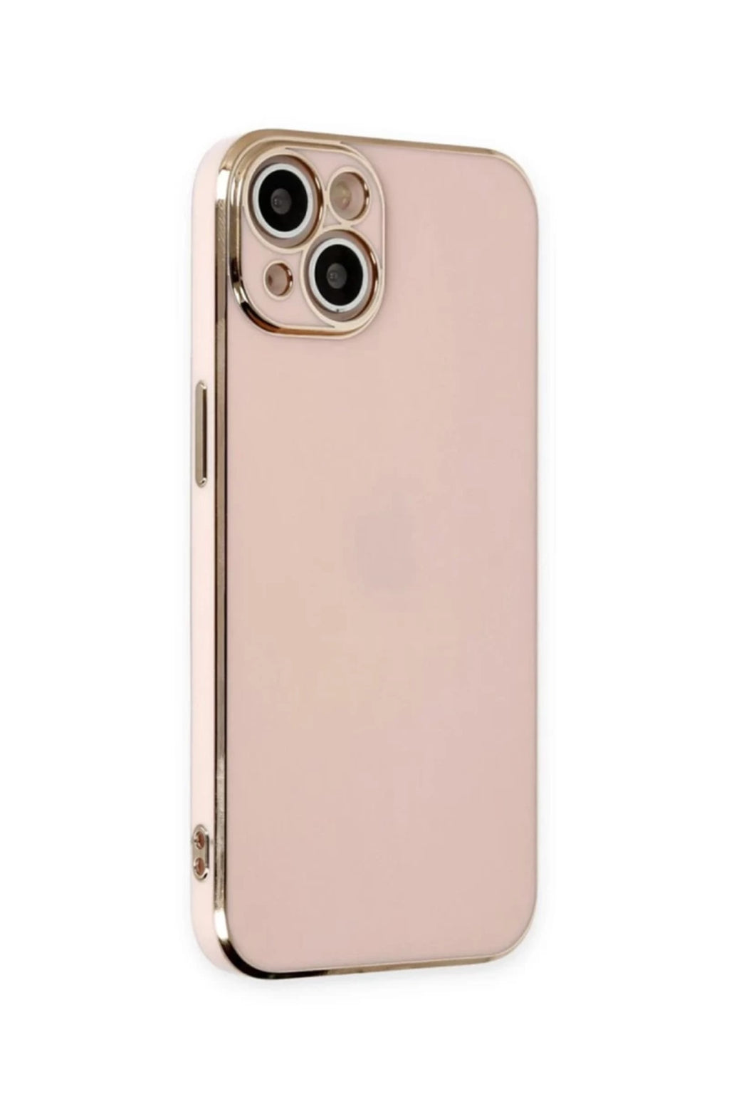 Apple iPhone 15 Uyumlu Kılıf Volet Silikon - Pembe