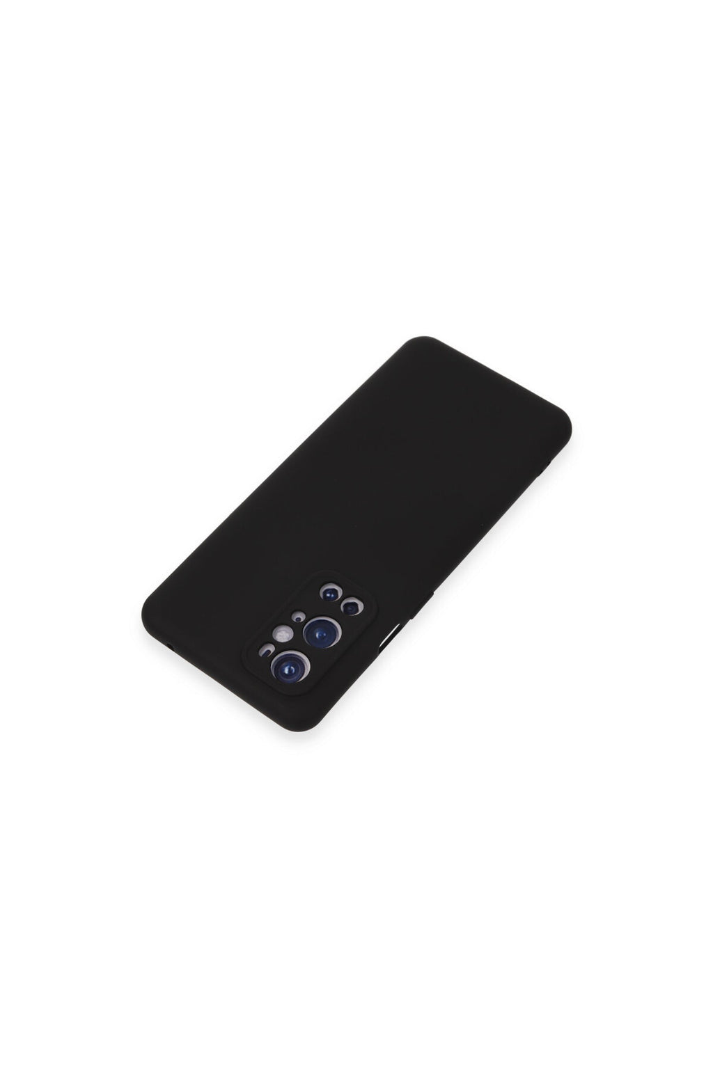 One Plus 9 Pro Kılıf Nano içi Kadife Silikon - Siyah