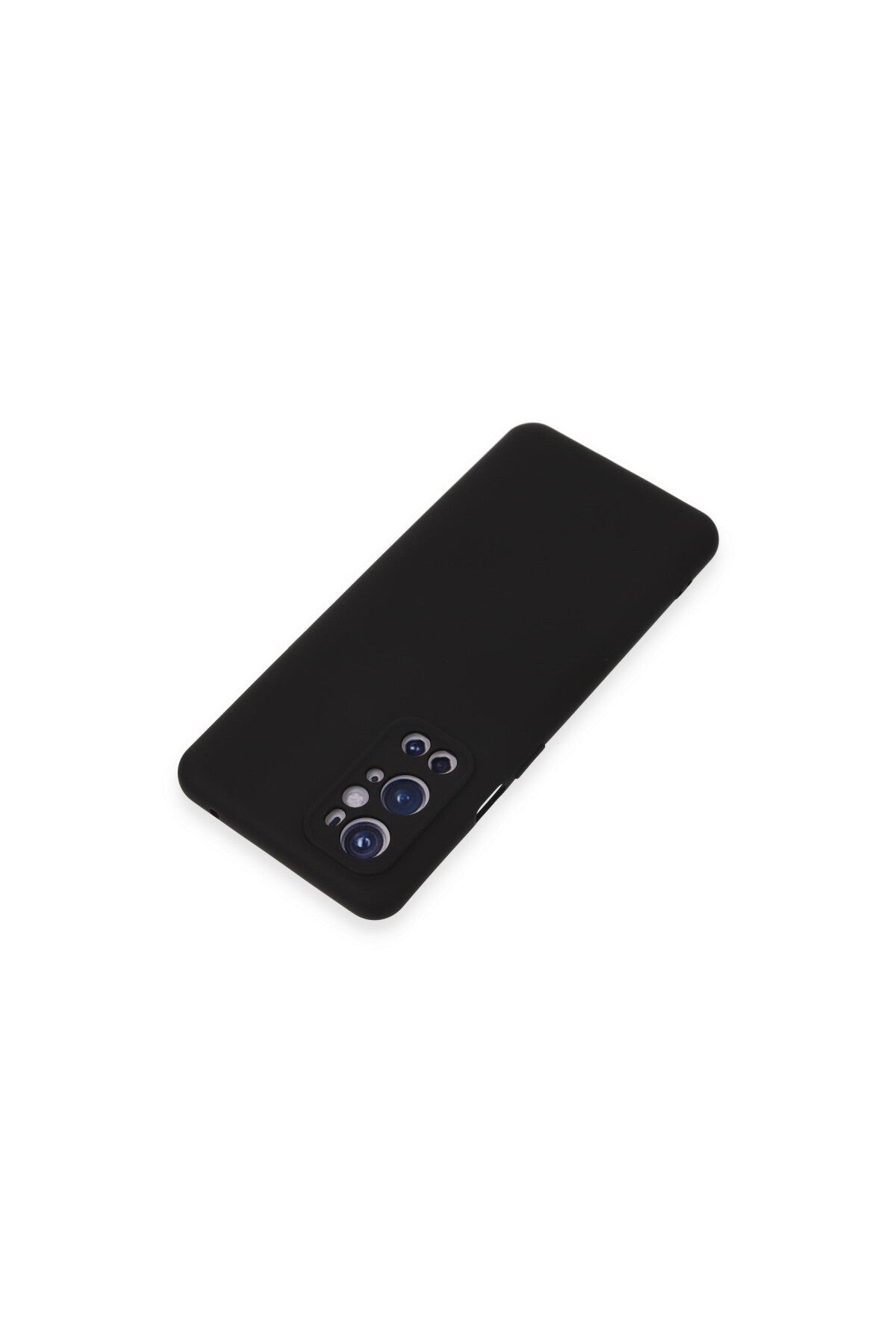 One Plus 9 Pro Kılıf Nano içi Kadife Silikon - Siyah