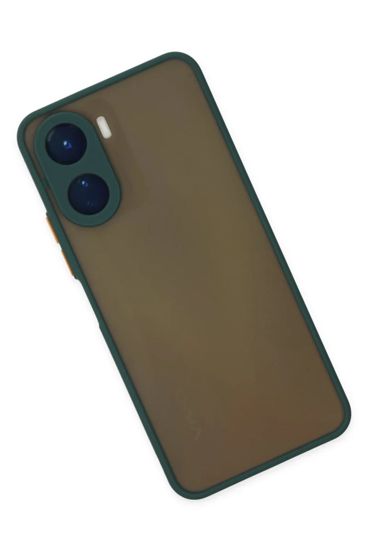 Vivo Y16 Uyumlu Kılıf Montreal Silikon Kapak - Yeşil