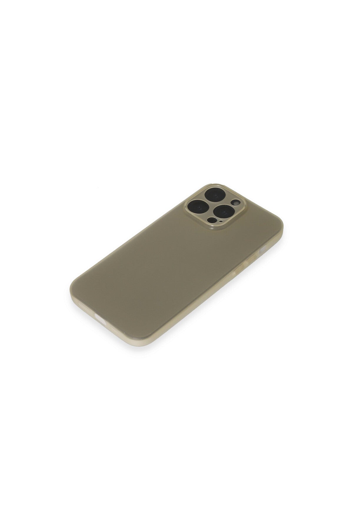 Apple iPhone 15 Pro Uyumlu Kılıf Puma Silikon - Titan Gri