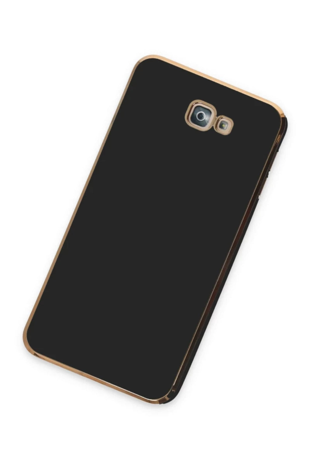 Samsung Galaxy J7 Prime Uyumlu Kılıf Volet Silikon - Siyah