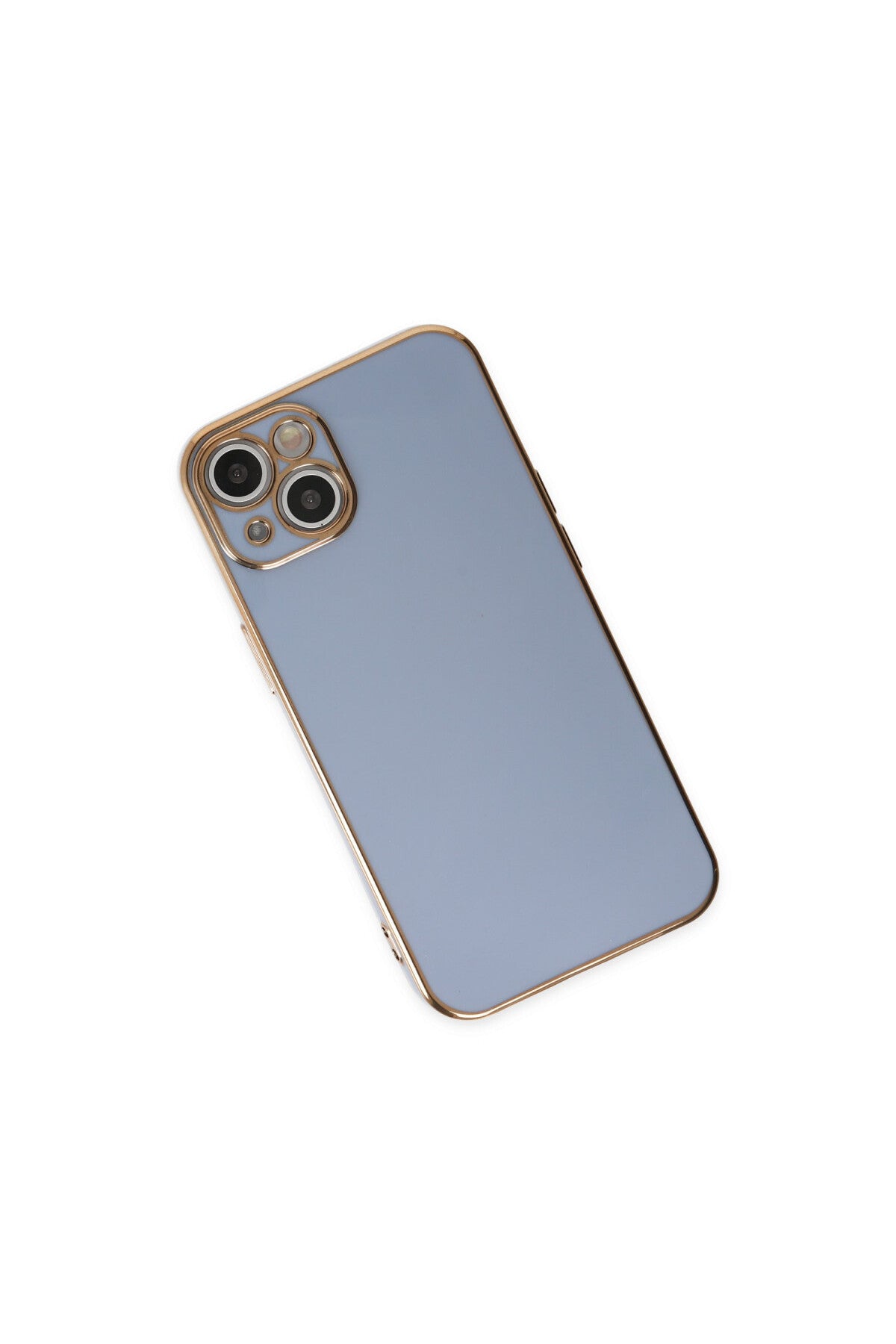 Apple iPhone 14 Uyumlu Kılıf Volet Silikon - Mavi