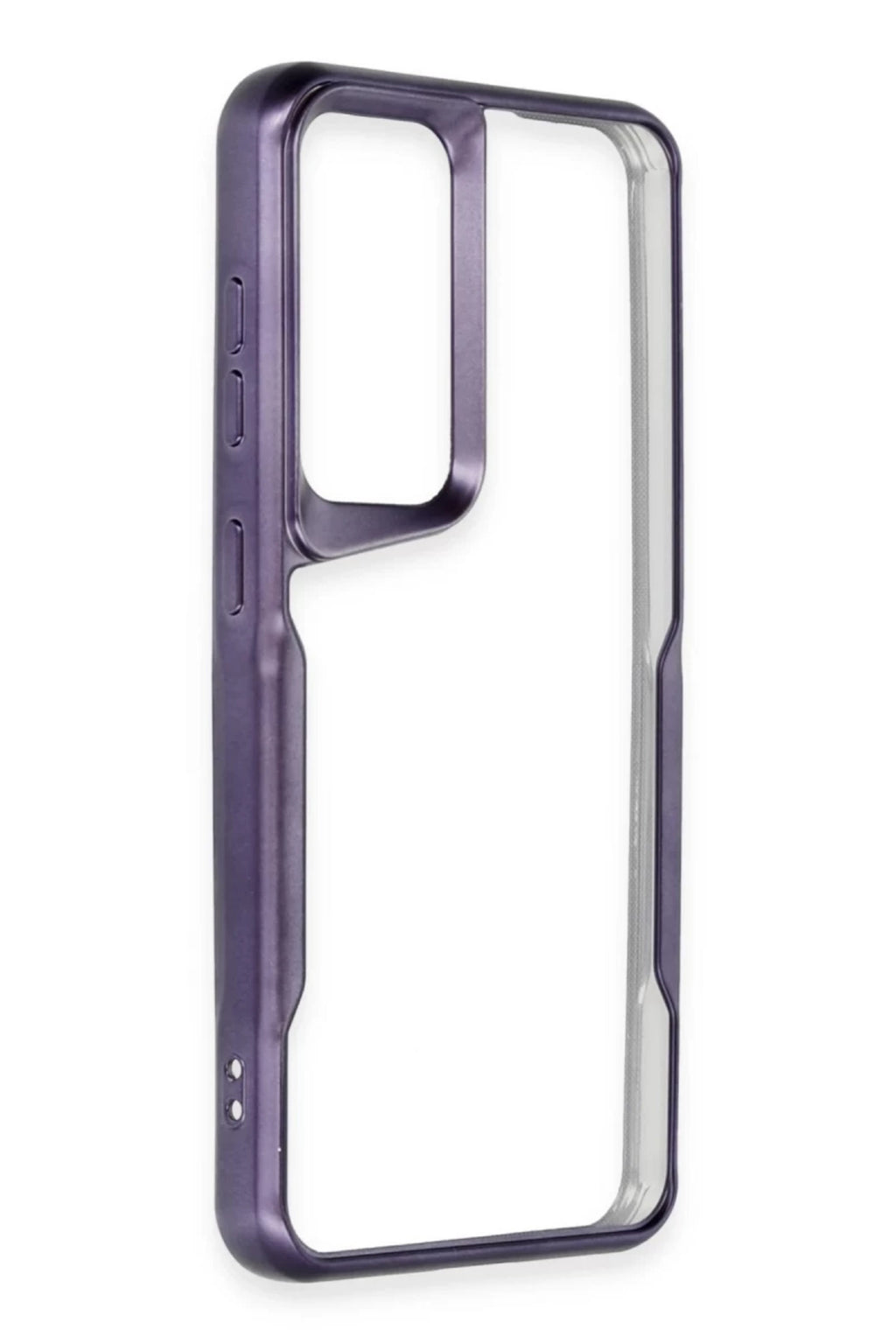 Samsung Galaxy S24 Uyumlu Kılıf Boyi Silikon Kapak - Derin Mor