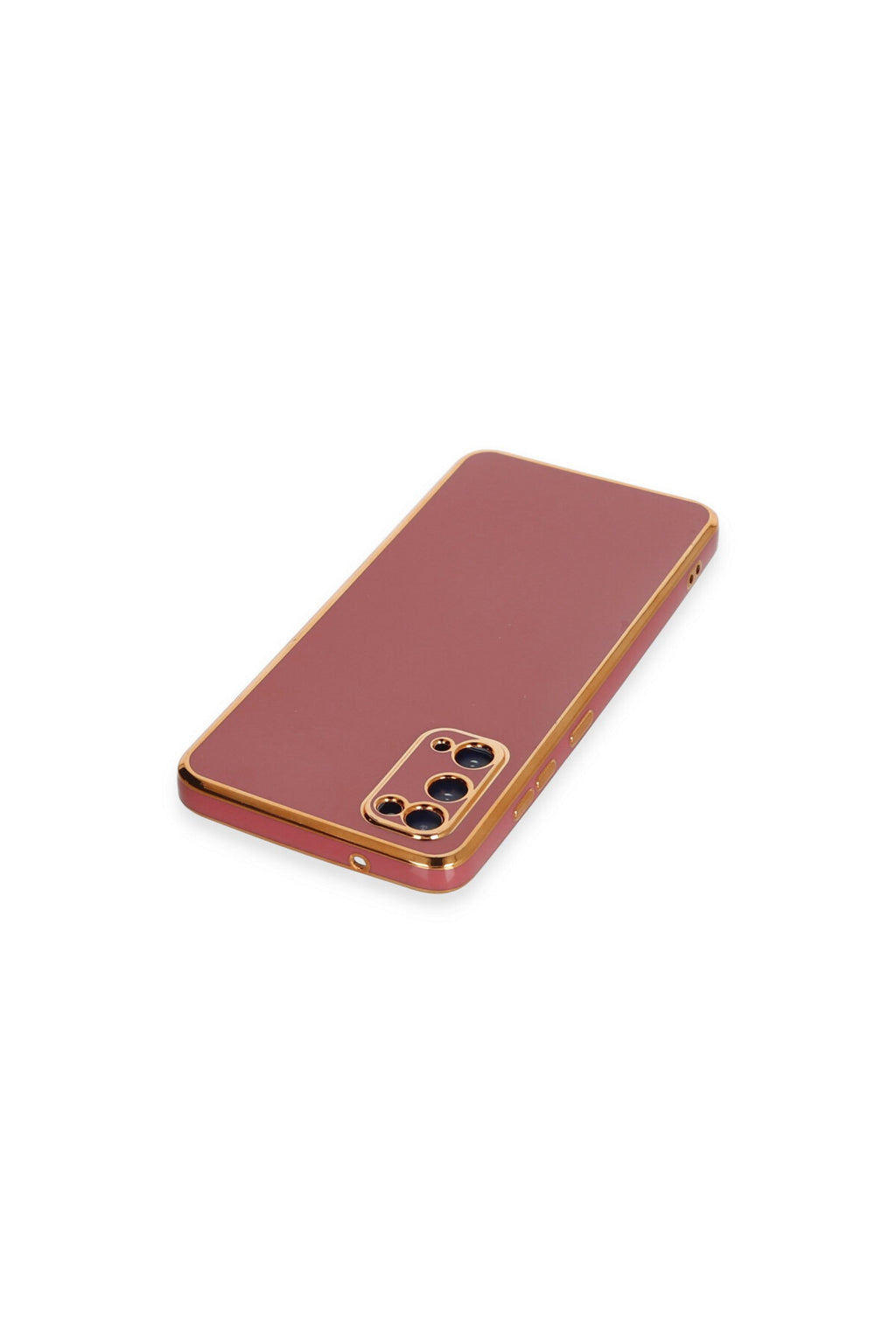 Samsung Galaxy S20 Uyumlu Kılıf Volet Silikon - Kırmızı