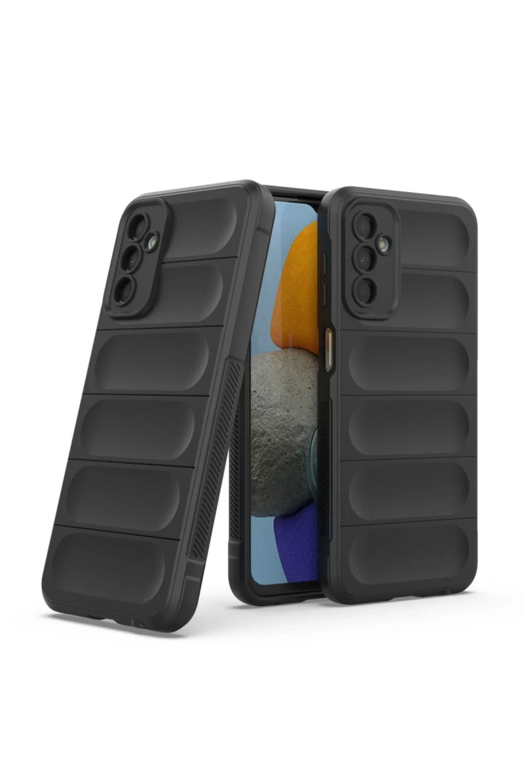 Samsung Galaxy M23 Uyumlu Kılıf Optimum Silikon - Siyah