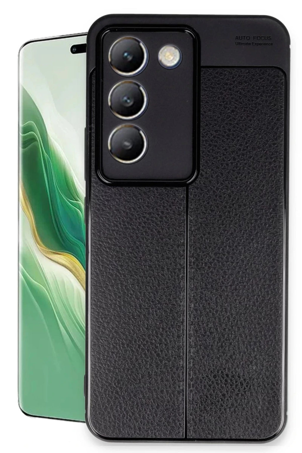 Vivo V30 Lite 4G Uyumlu Kılıf Auto Focus Kapak - Siyah
