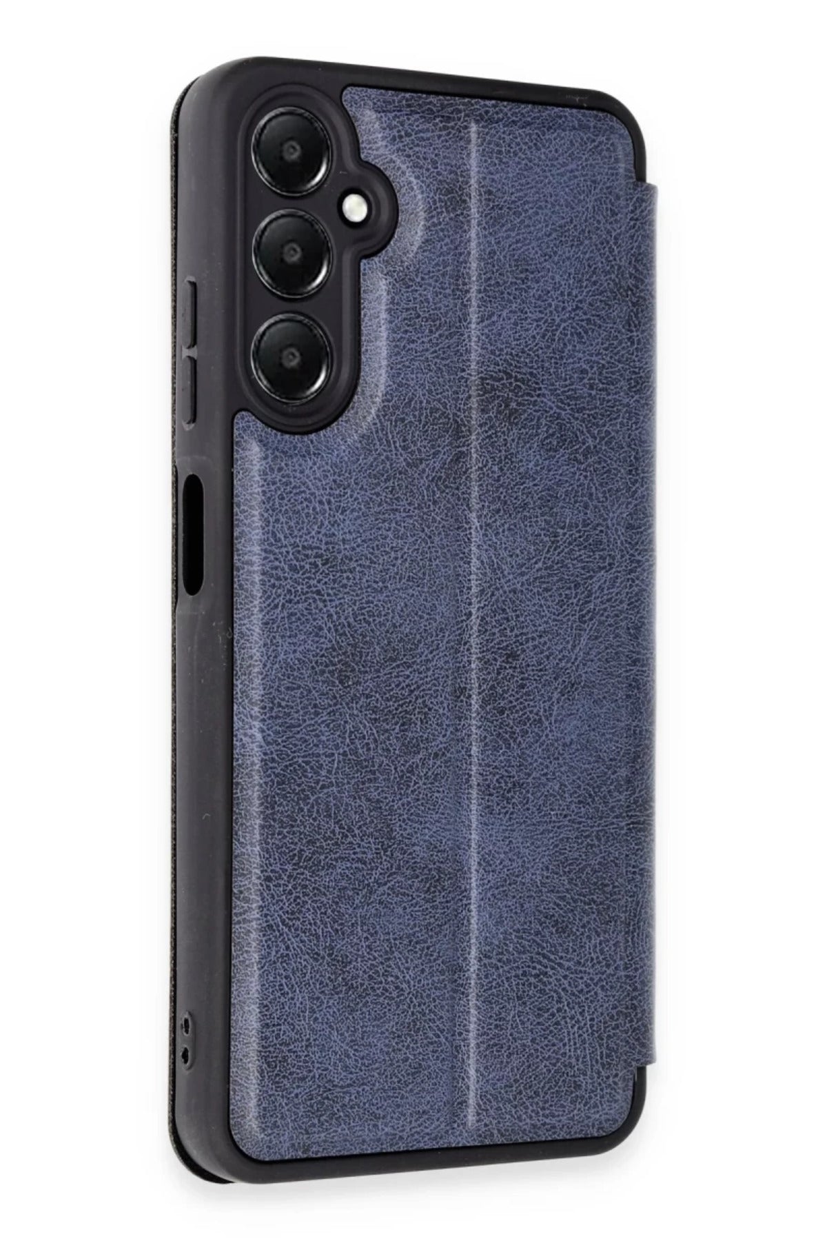 Samsung Galaxy A15 4G Uyumlu Kılıf Flip Cover - Lacivert