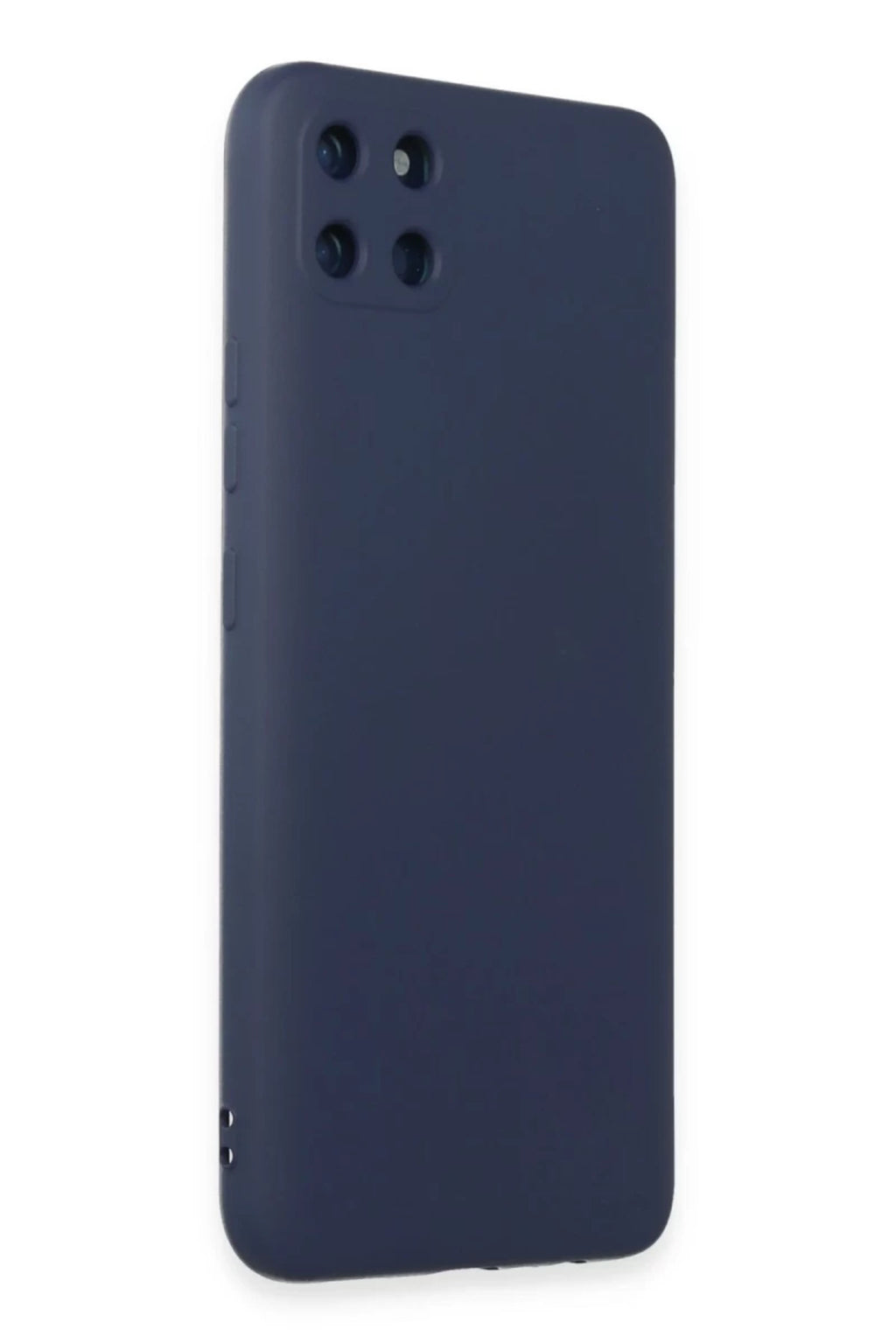Realme C11 Uyumlu Kılıf Nano içi Kadife Silikon - Lacivert