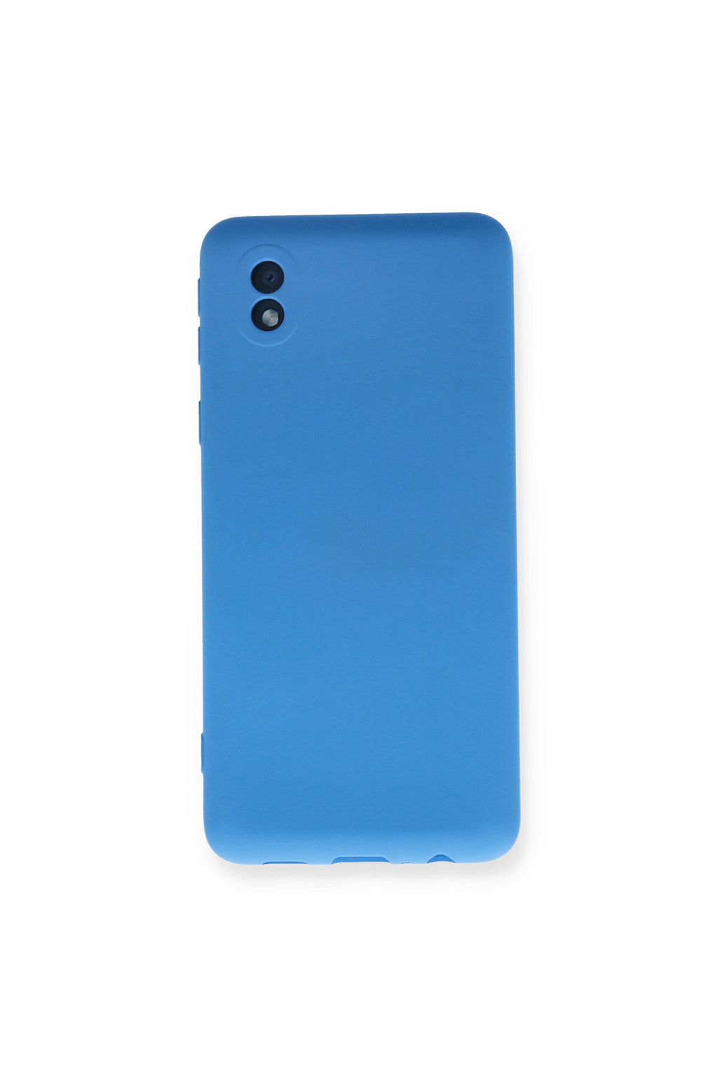 Samsung Galaxy A01 Core Uyumlu Kılıf Nano içi Kadife Silikon - Mavi