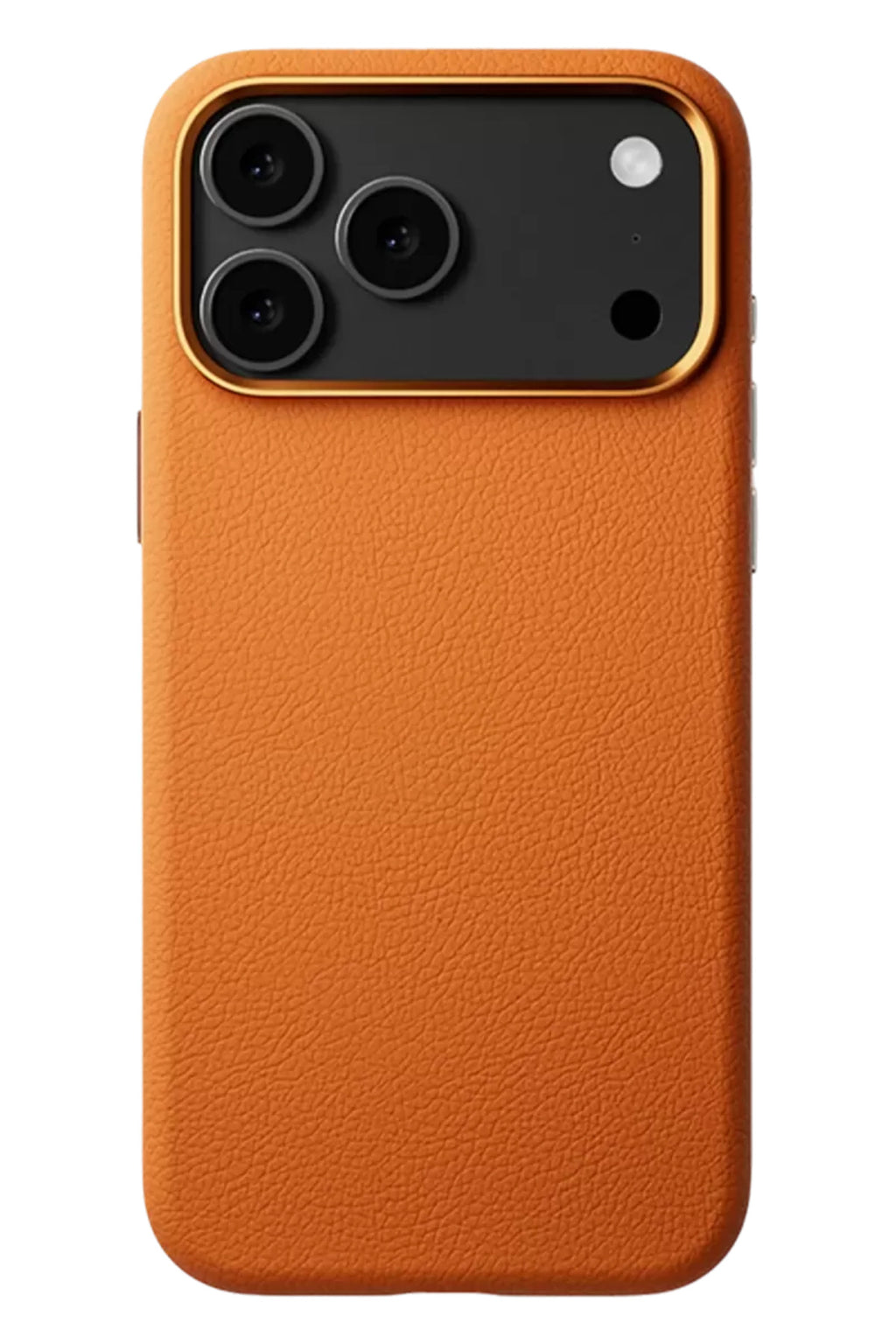 Joko Apple iPhone 17 Pro Uyumlu Wonder Deri Magsafe Kapak - Turuncu