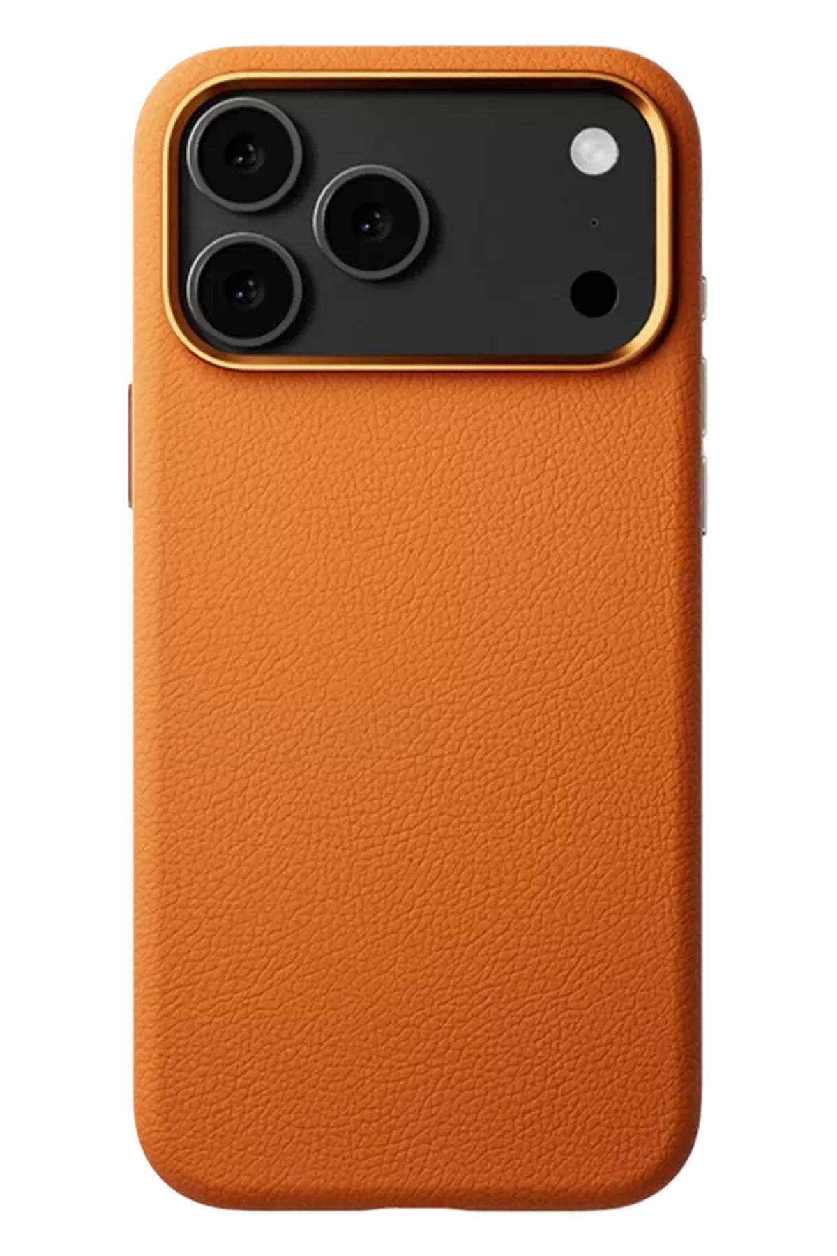 Joko Apple iPhone 17 Pro Uyumlu Wonder Deri Magsafe Kapak - Turuncu