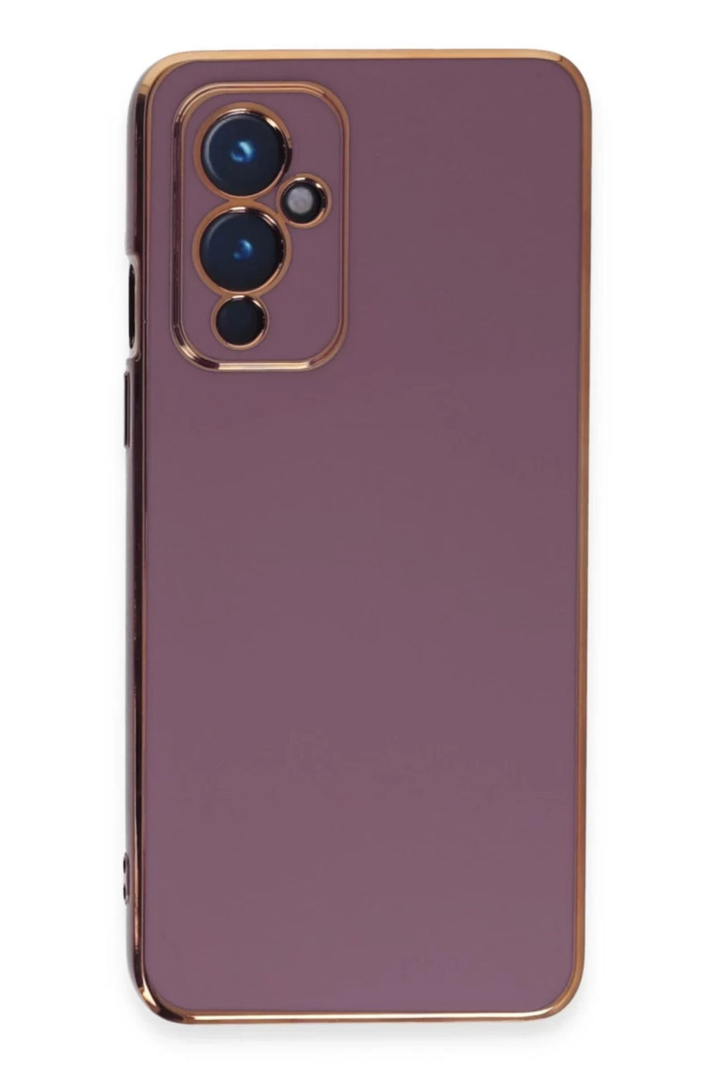 One Plus 9 Kılıf Volet Silikon - Mor