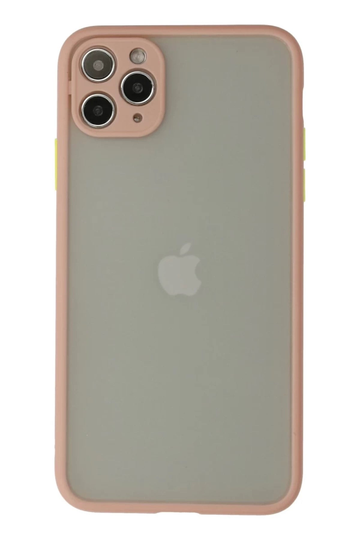 Apple iPhone 12 Pro Max Uyumlu Kılıf Montreal Silikon Kapak - Pembe