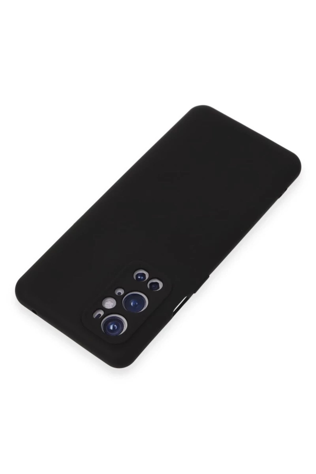 One Plus 9 Pro Kılıf Nano içi Kadife Silikon - Siyah