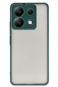 Xiaomi Redmi Note 13 Pro 5G Uyumlu Kılıf Montreal Silikon Kapak - Yeşil