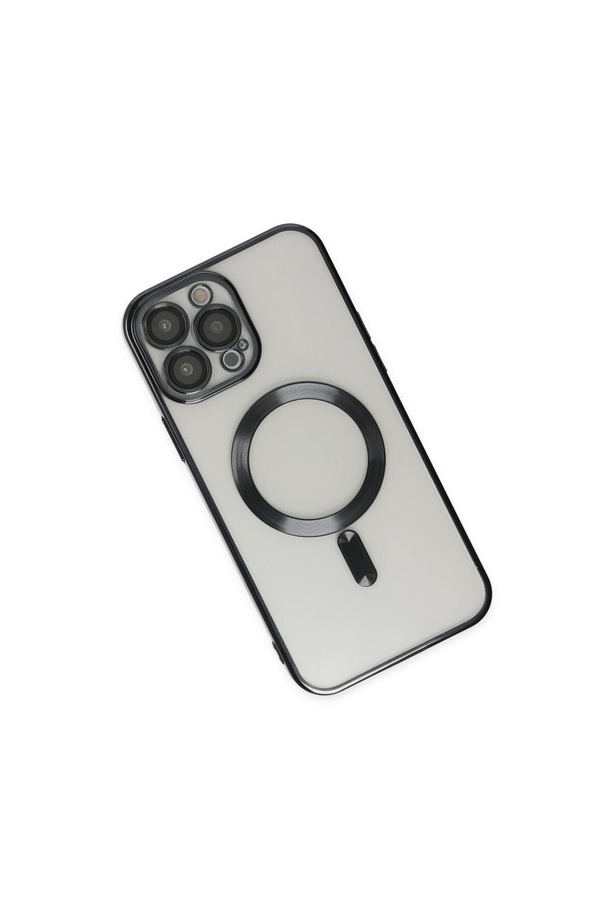 Apple iPhone 14 Pro Uyumlu Kılıf Kross Magneticsafe Kapak - Siyah