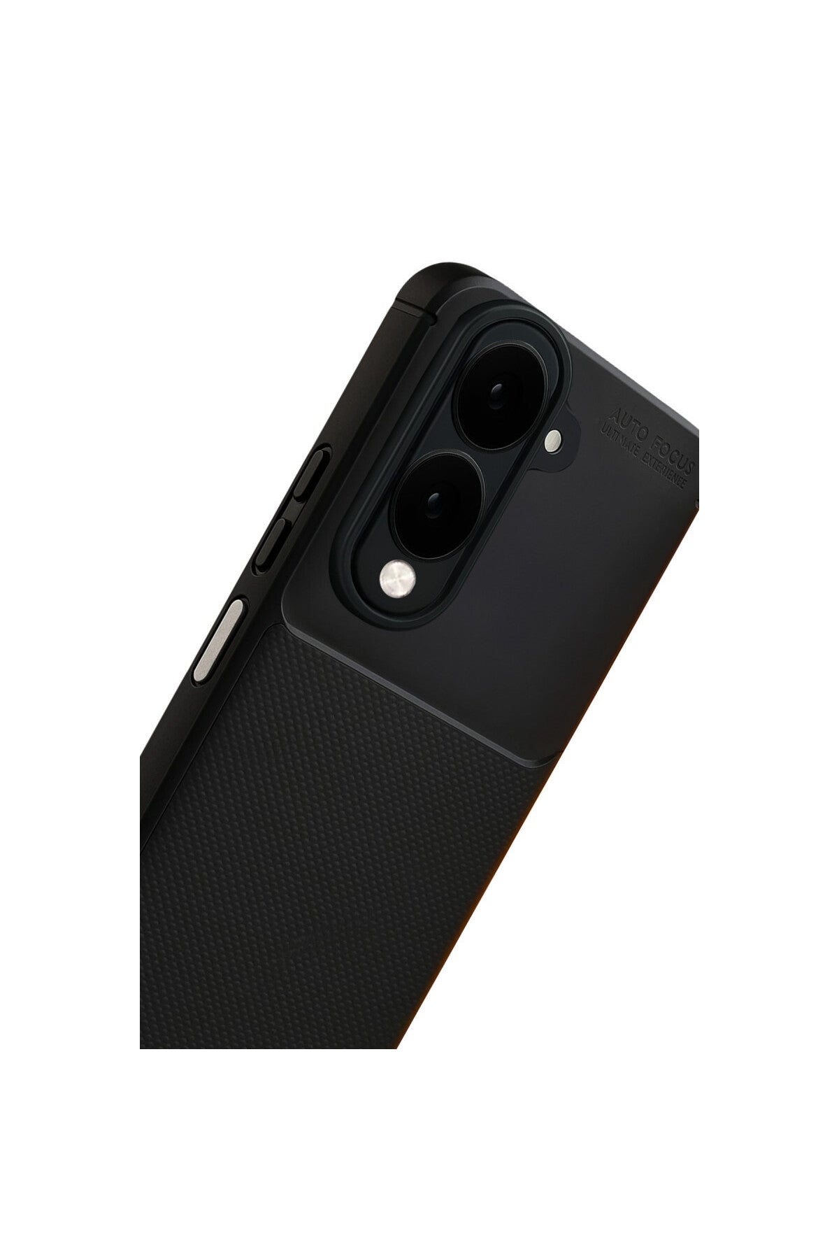 Vivo Y29S Uyumlu Auto Focus Karbon Kapak - Siyah