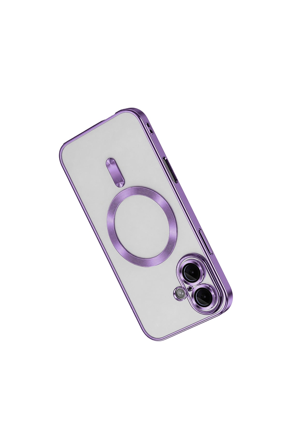 Apple iPhone 16 Uyumlu Kılıf Kross Magneticsafe Kapak - Mor