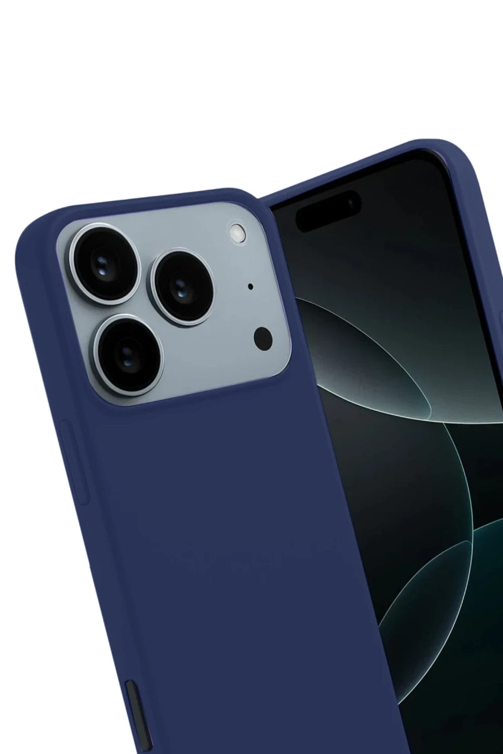 Apple iPhone 17 Pro Uyumlu First Silikon - Lacivert