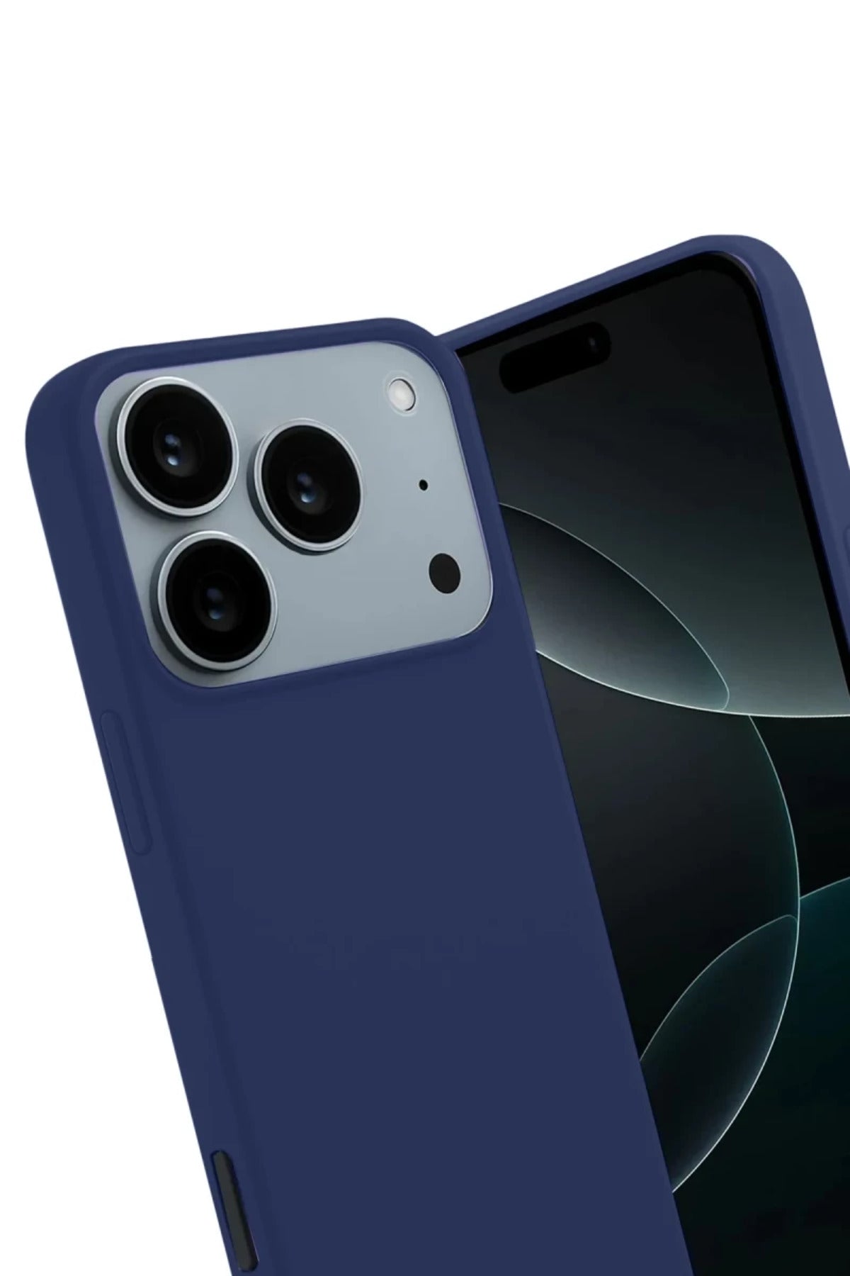 Apple iPhone 17 Pro Uyumlu First Silikon - Lacivert