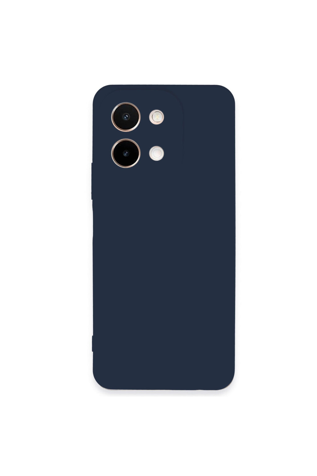 Vivo Y28 Uyumlu Kılıf First Silikon - Lacivert