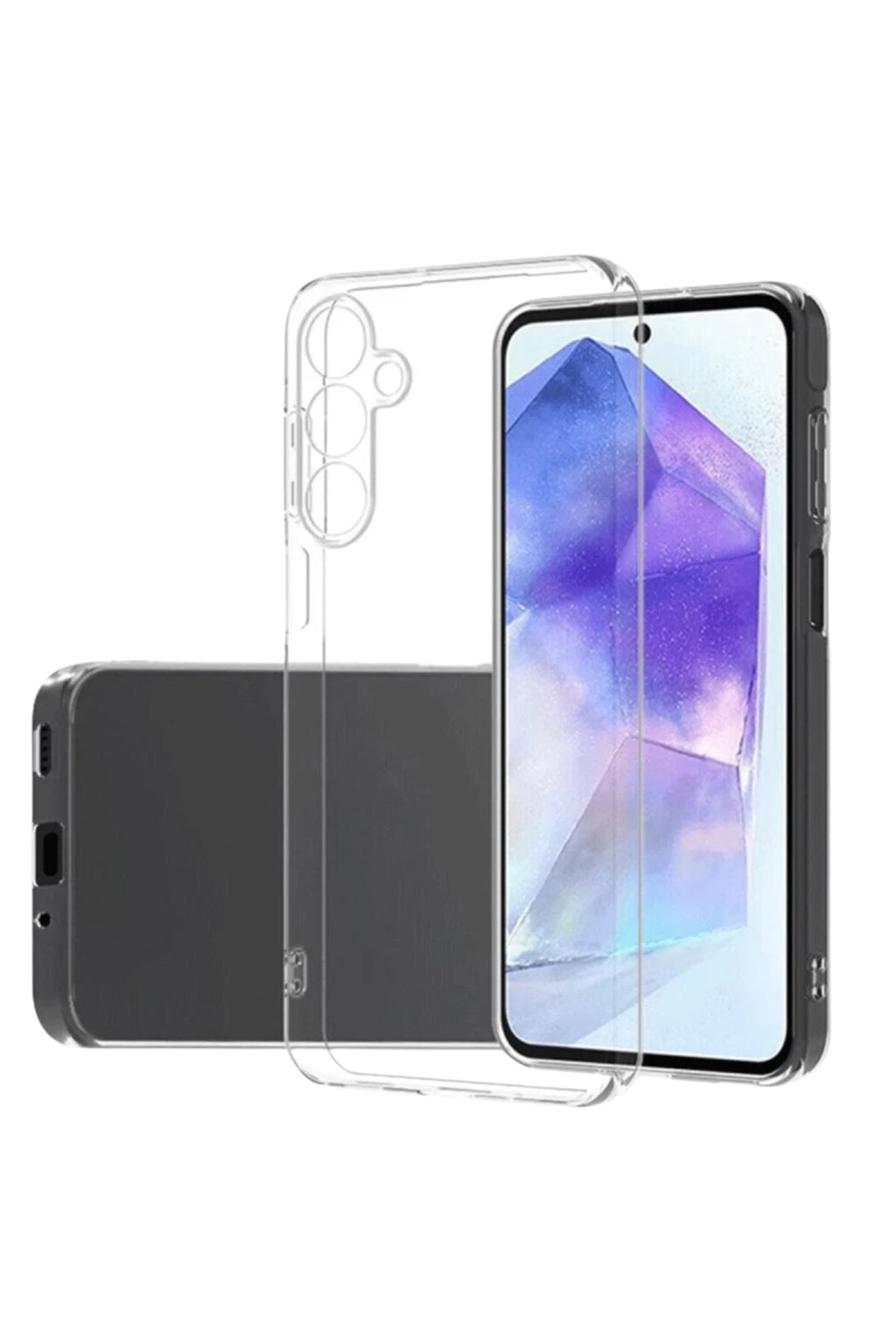 Samsung Galaxy A26 Uyumlu Kılıf Lüx Şeffaf Silikon
