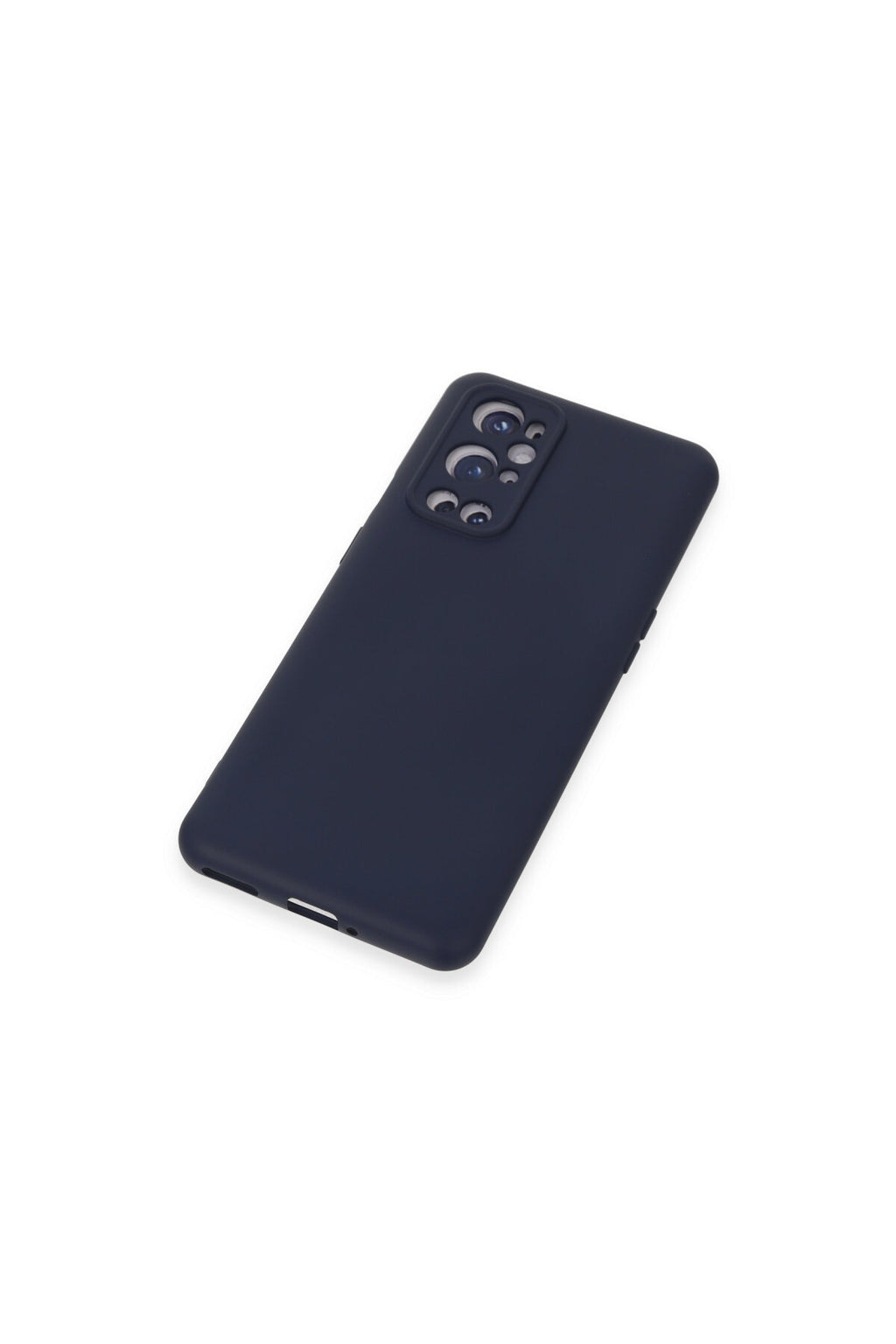 One Plus 9 Pro Kılıf Nano içi Kadife Silikon - Lacivert