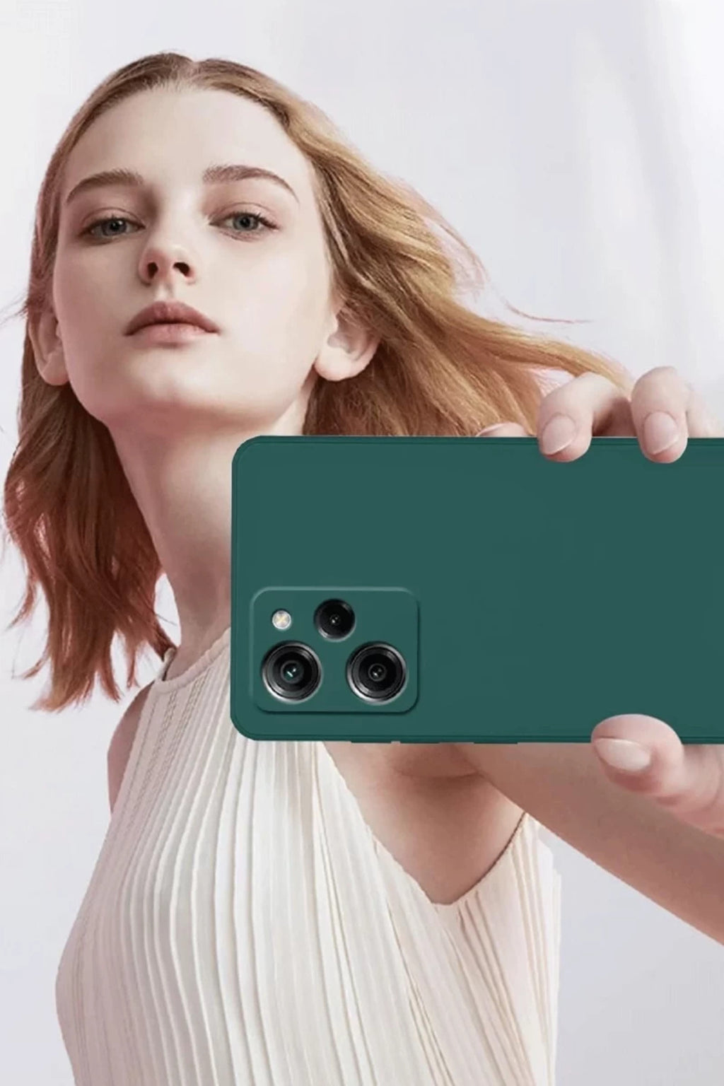 Xiaomi Poco X5 Pro 5G Uyumlu Nano içi Kadife Silikon - Kırmızı