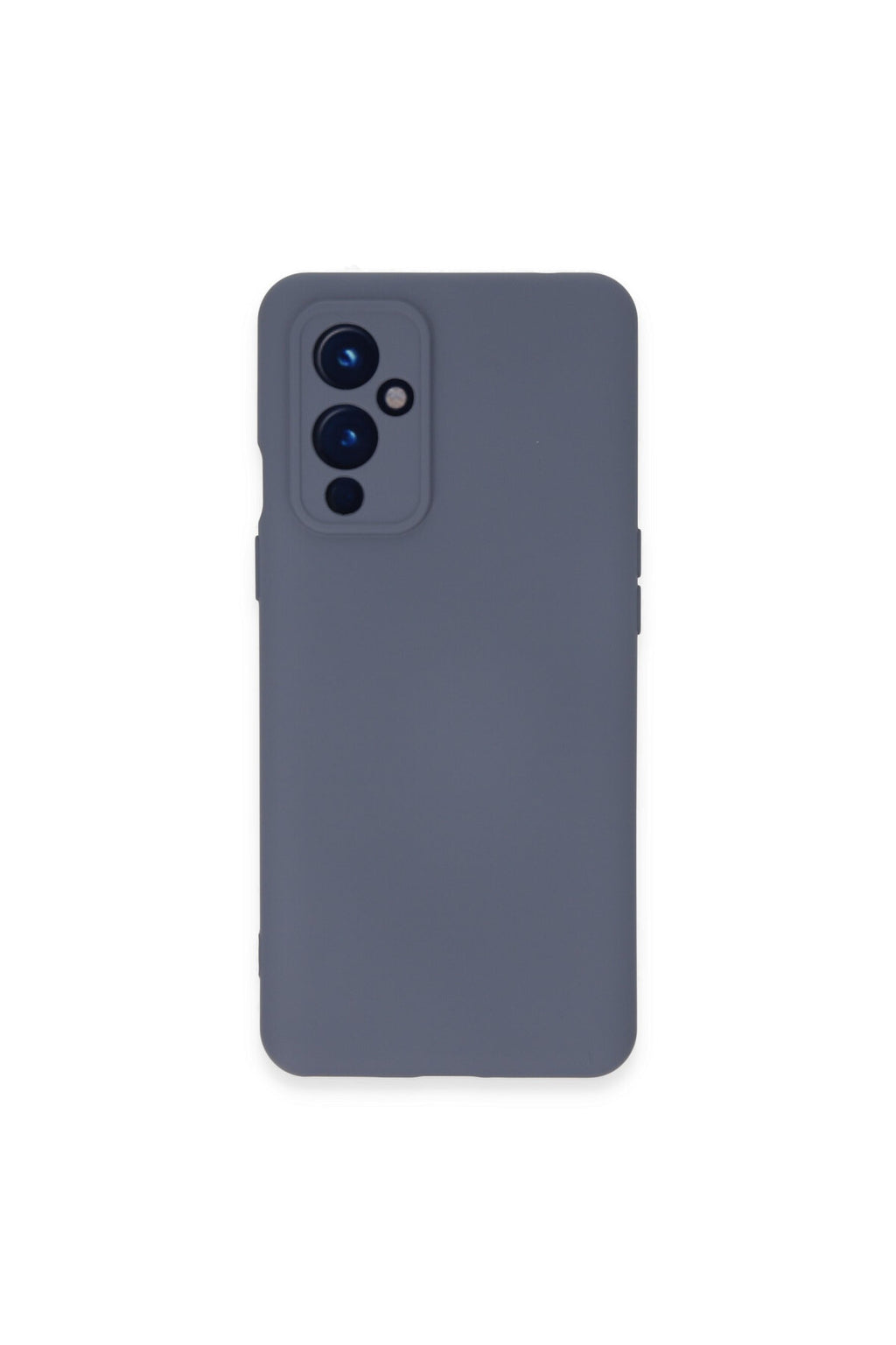 One Plus 9 Kılıf Nano içi Kadife Silikon - Gri