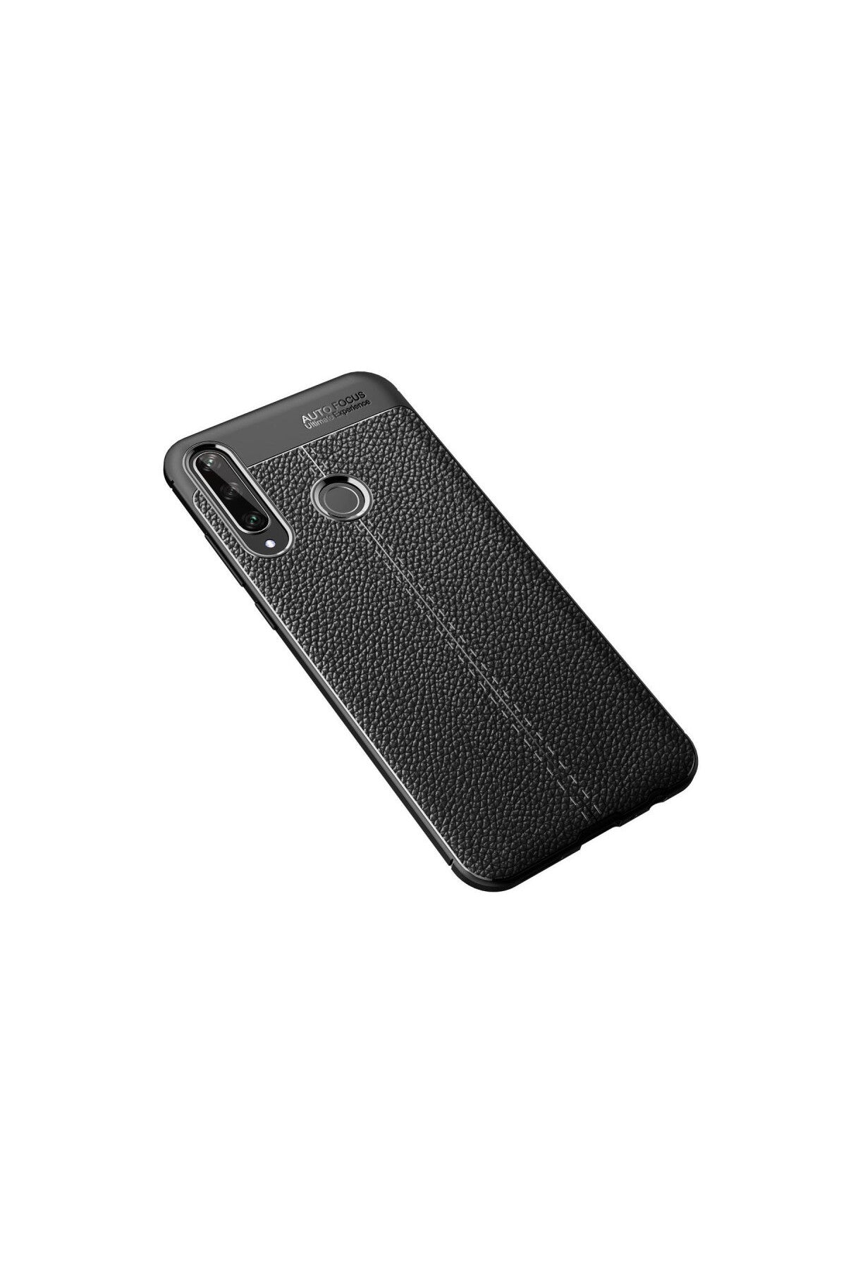 Huawei Y6P Uyumlu Kılıf Auto Focus Kapak - Siyah