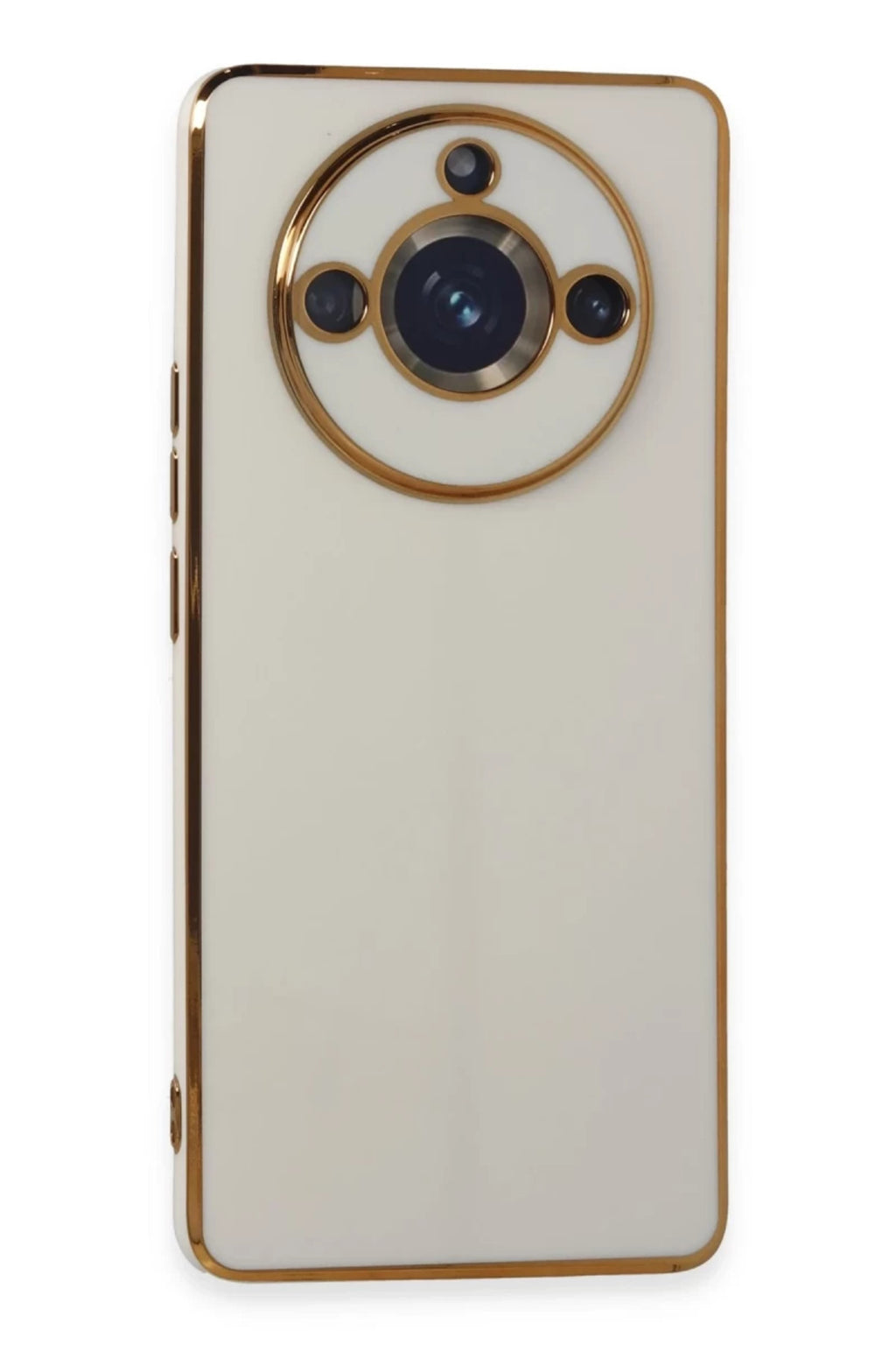 Realme 11 Pro Uyumlu Kılıf Volet Silikon - Beyaz