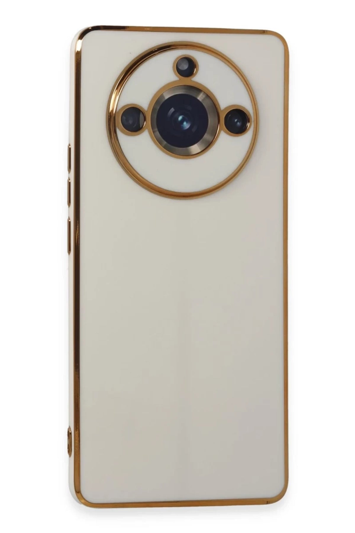 Realme 11 Pro Uyumlu Kılıf Volet Silikon - Beyaz