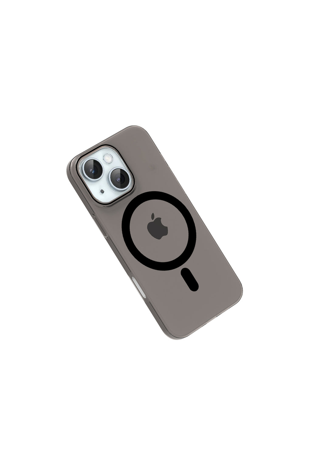 Joko Apple iPhone 15 Uyumlu PC Blank Magsafe Kapak - Siyah