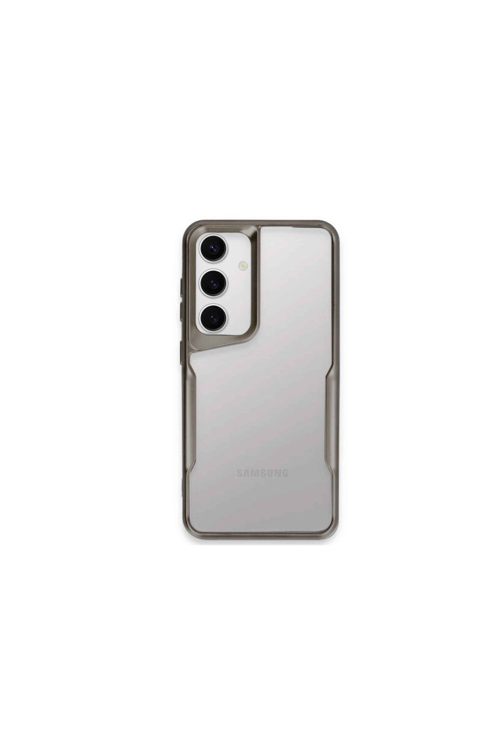 Samsung Galaxy A55 5G Uyumlu Kılıf Boyi Silikon Kapak - Titan Gri