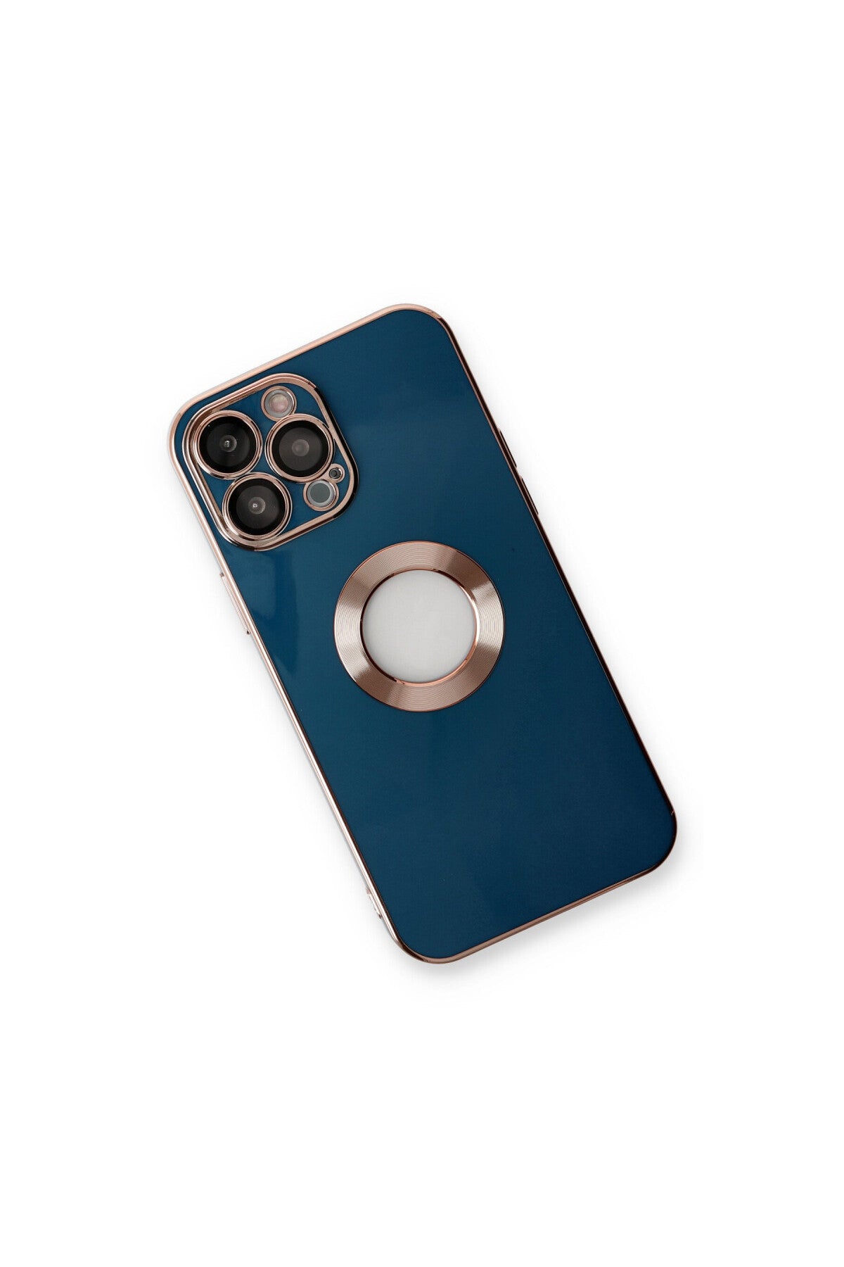 Apple iPhone 14 Pro Max Uyumlu Kılıf Store Silikon - Mavi