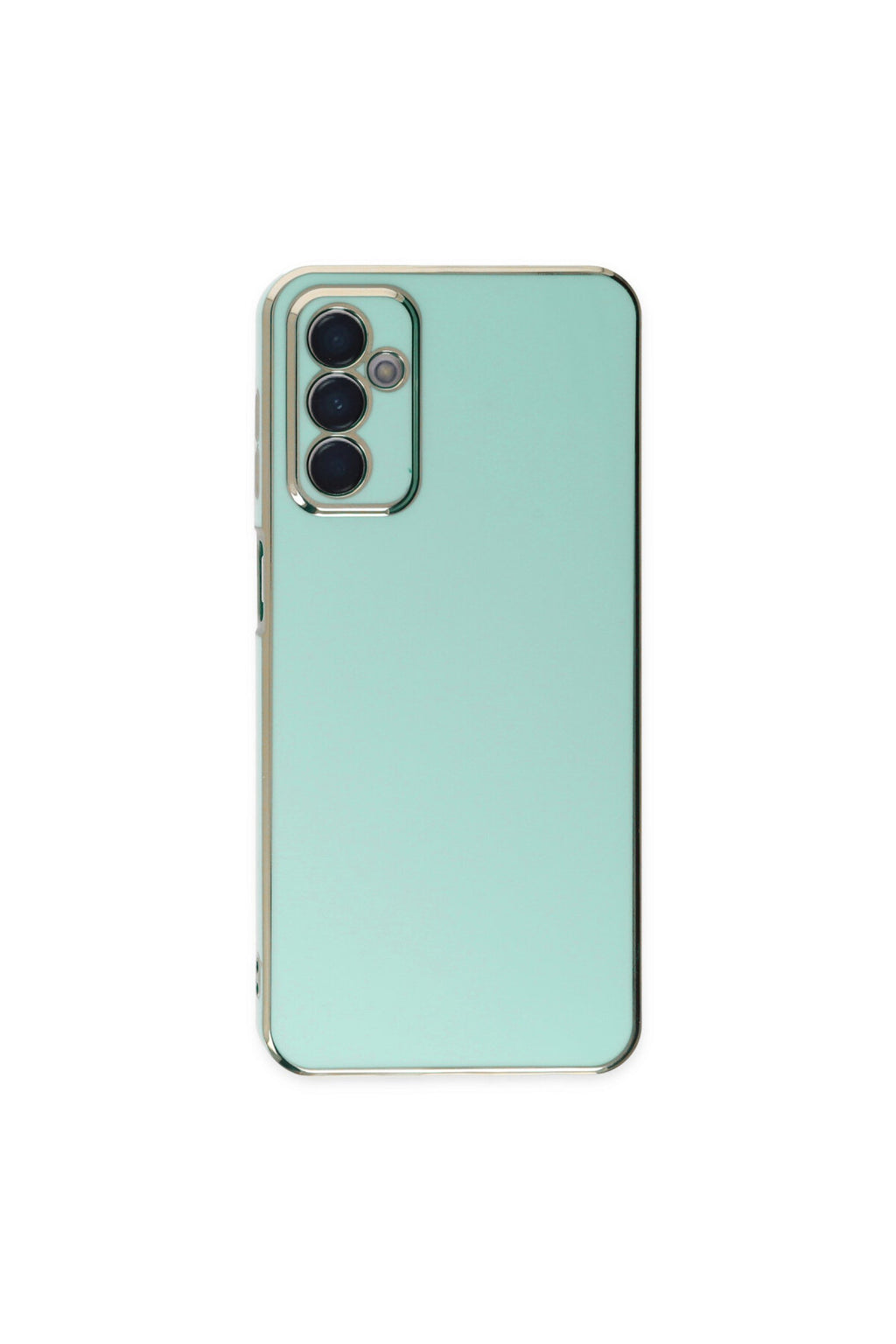 Samsung Galaxy A04S Uyumlu Kılıf Volet Silikon - Açık Yeşil