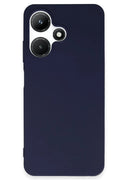 İnfinix Hot 30i Uyumlu Kılıf First Silikon - Lacivert