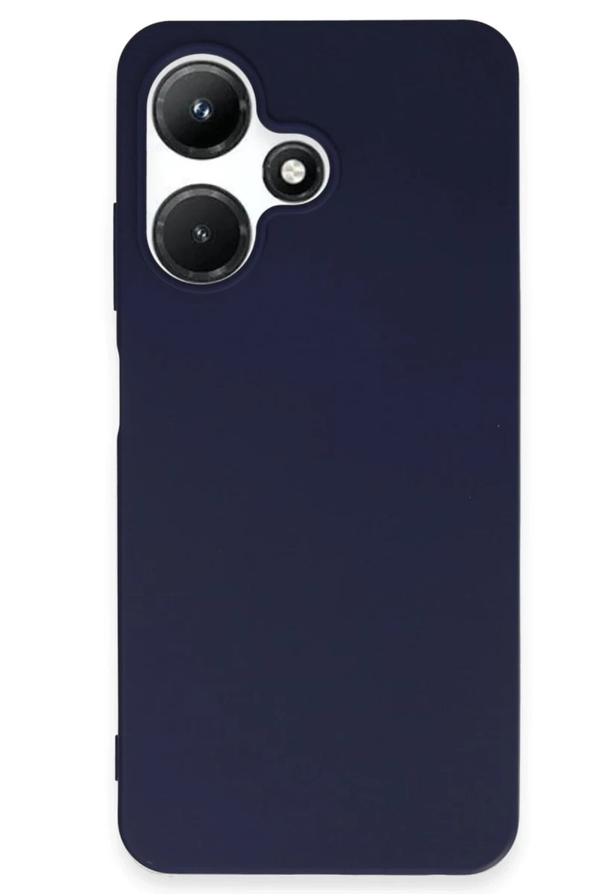 İnfinix Hot 30i Uyumlu Kılıf First Silikon - Lacivert