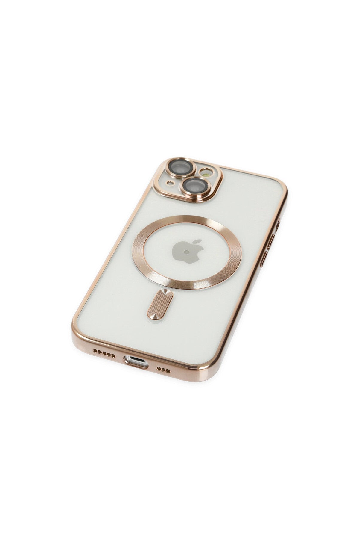 Apple iPhone 14 Uyumlu Kılıf Kross Magneticsafe Kapak - Gold