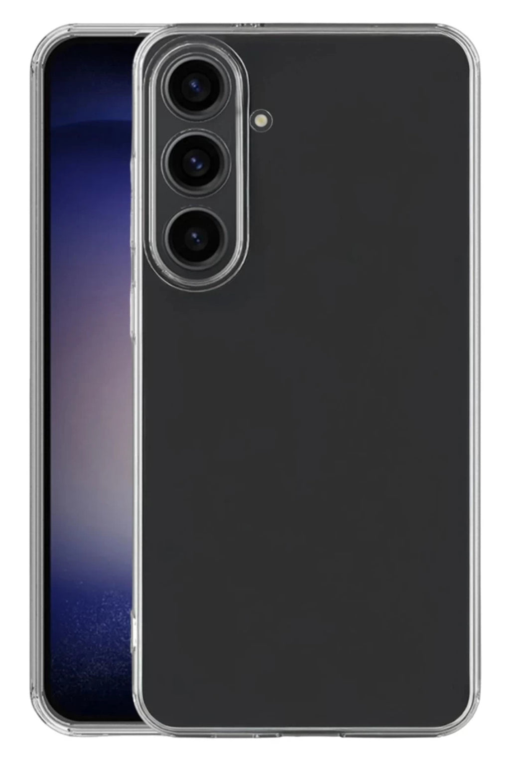 Samsung Galaxy S25 Uyumlu Kılıf Lüx Şeffaf Silikon