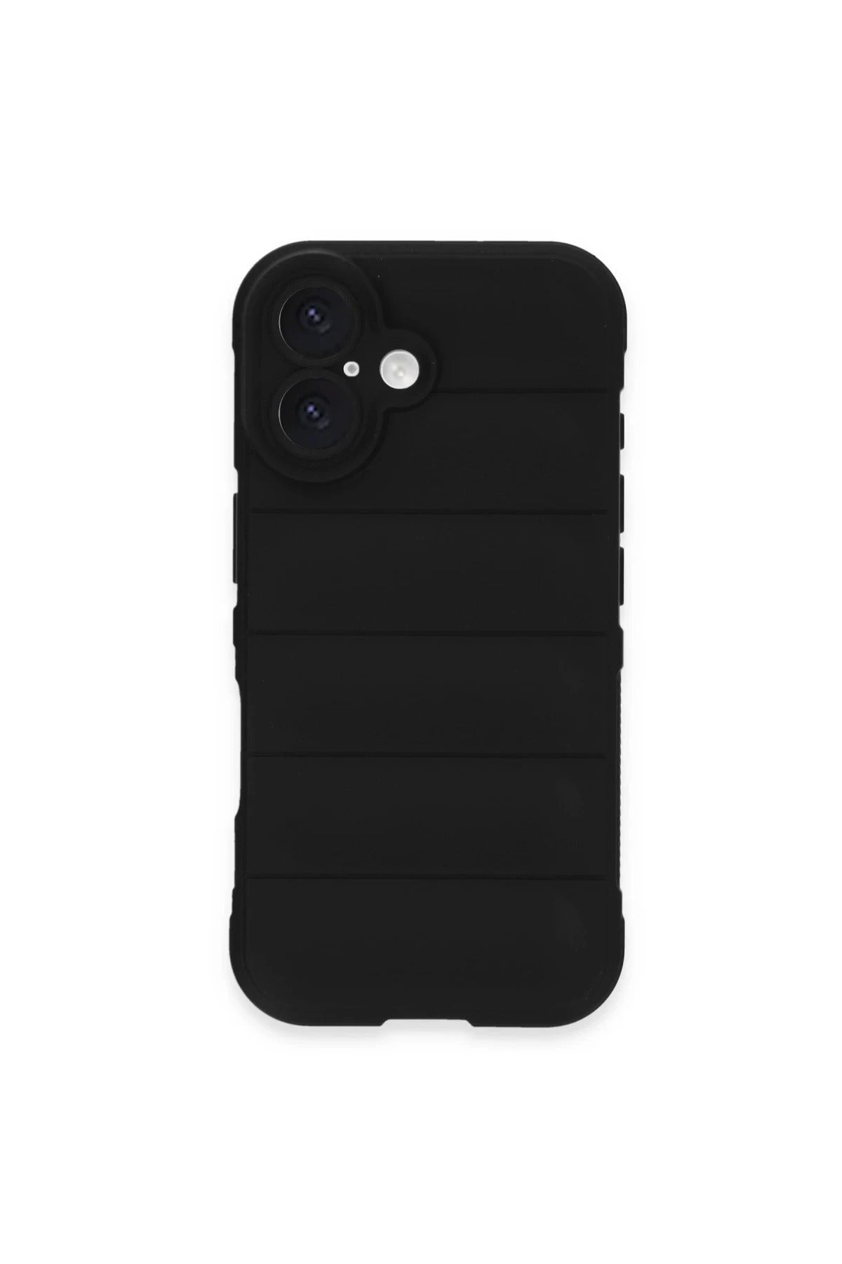 Apple iPhone 16 Uyumlu Kılıf Optimum Silikon - Siyah