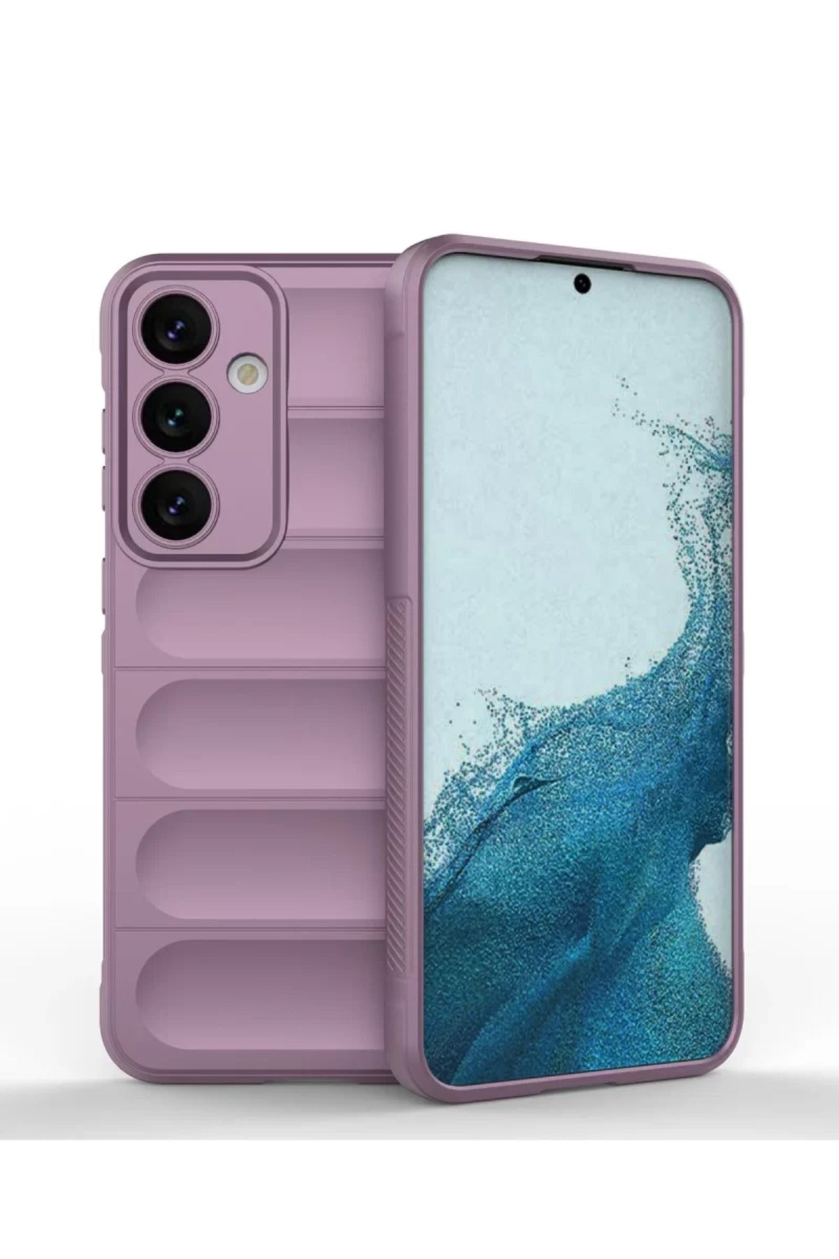 Samsung Galaxy S24 Uyumlu Kılıf Optimum Silikon - Mor