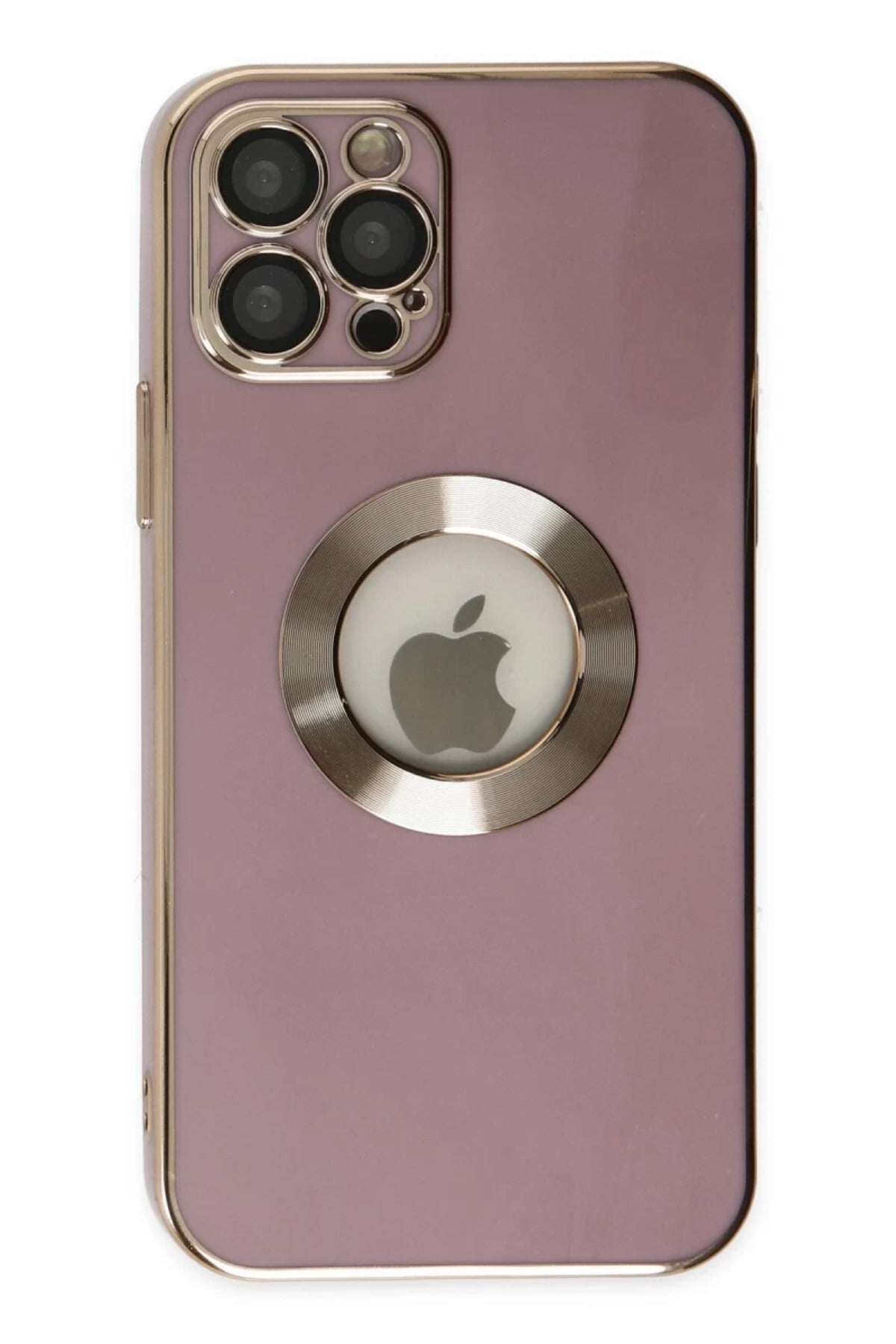 Apple iPhone 12 Pro Uyumlu Kılıf Store Silikon - Mor