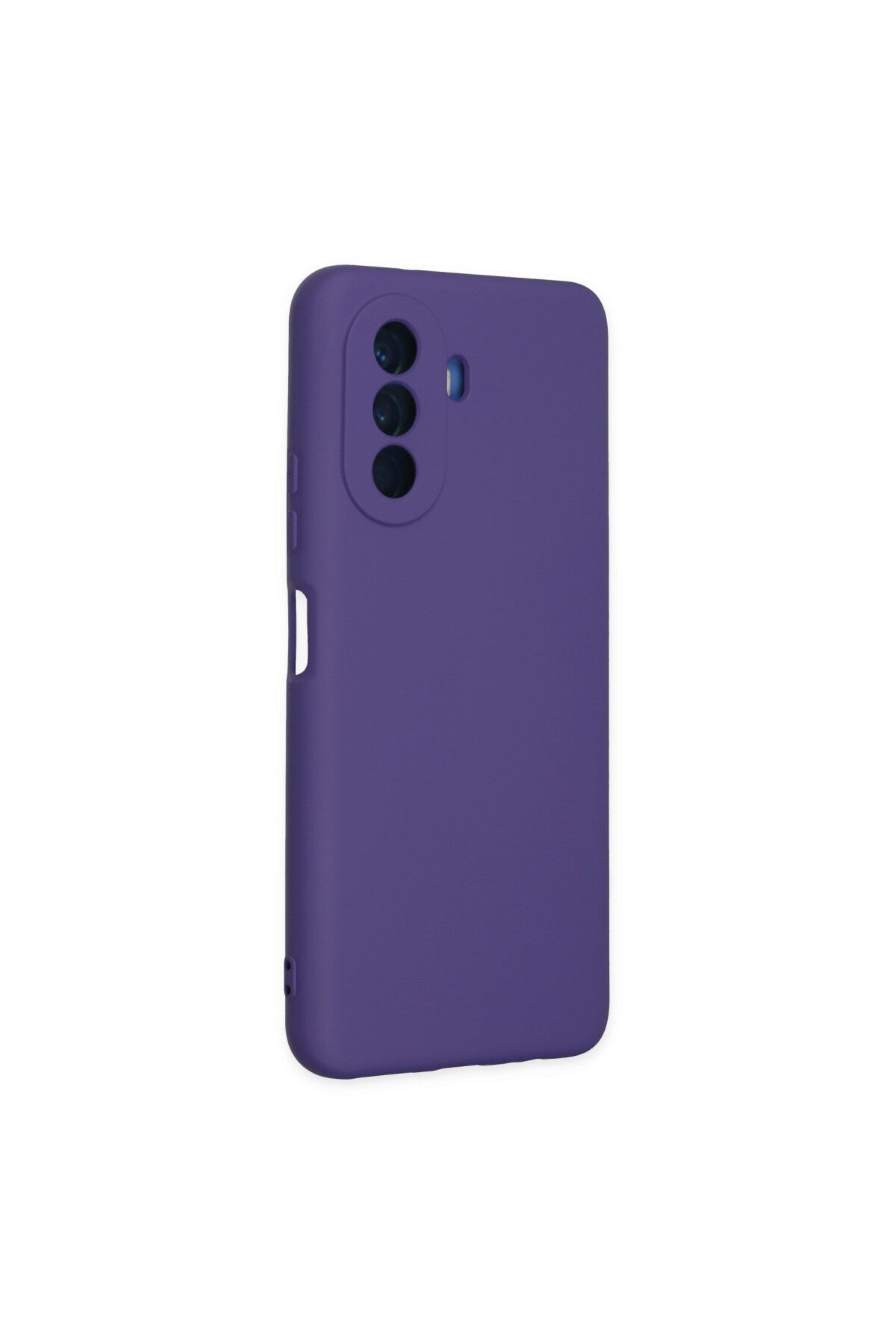 Huawei Nova Y70 Uyumlu Kılıf Nano içi Kadife Silikon - Mor