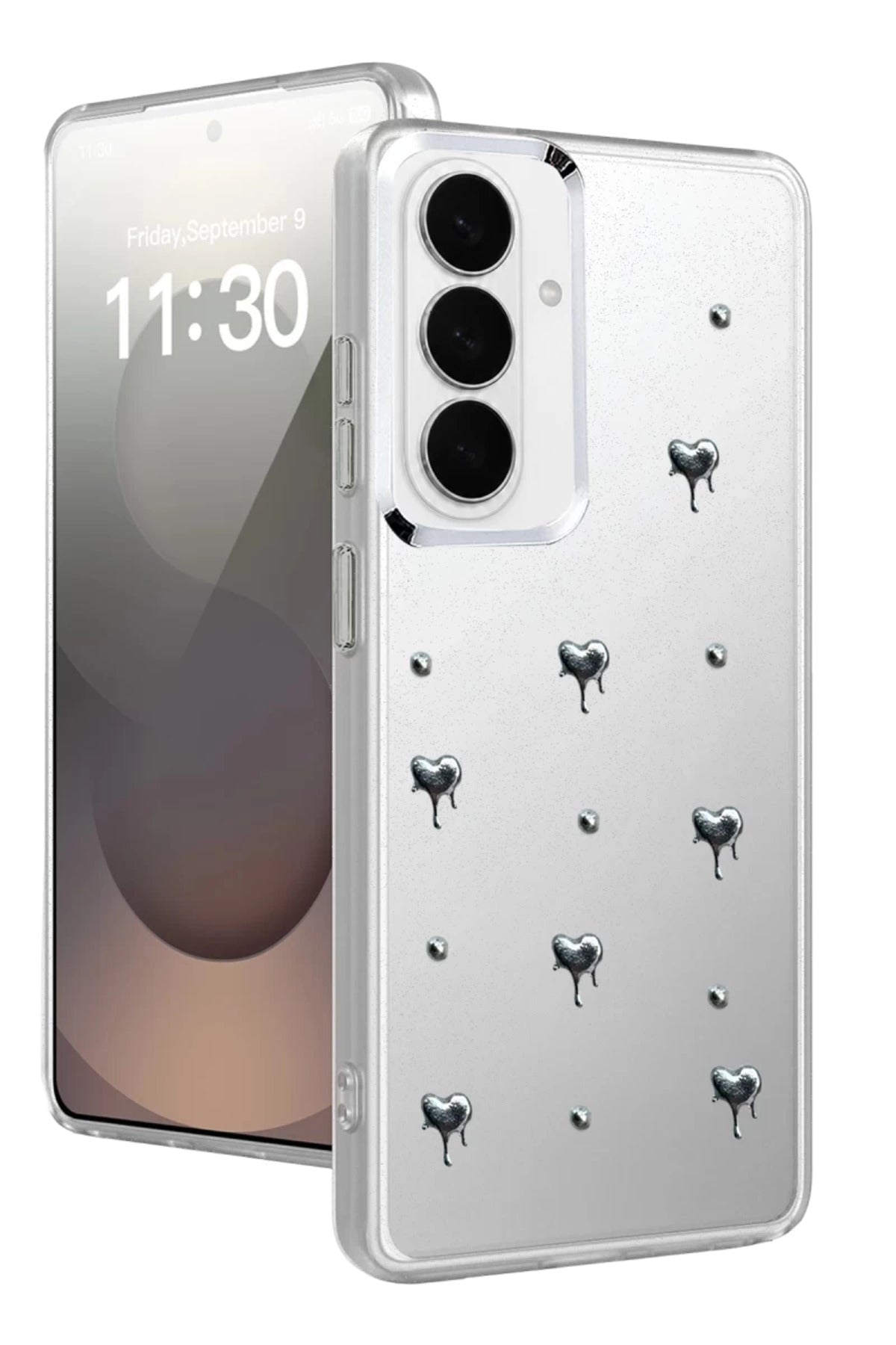 Samsung Galaxy S26 Uyumlu Fiyonk Desenli Kapak - Desen 1