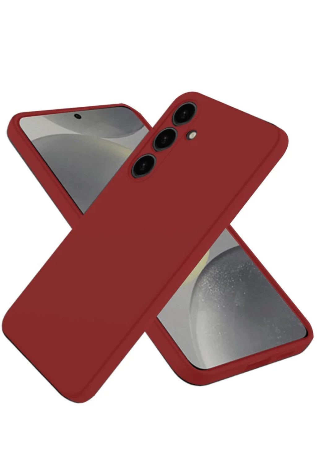 Samsung Galaxy A26 Uyumlu Kılıf First Silikon - Kırmızı